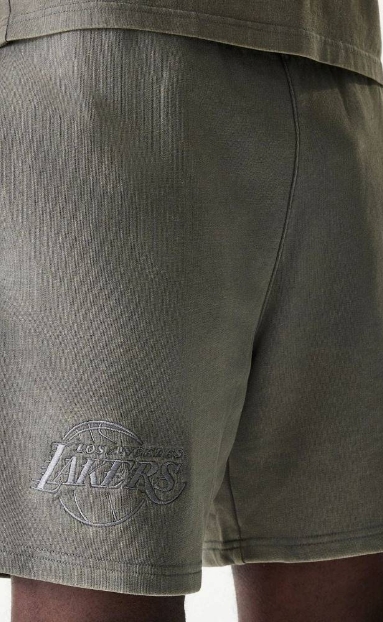 NBA WASHED SHORT ASS GREY SHORTS