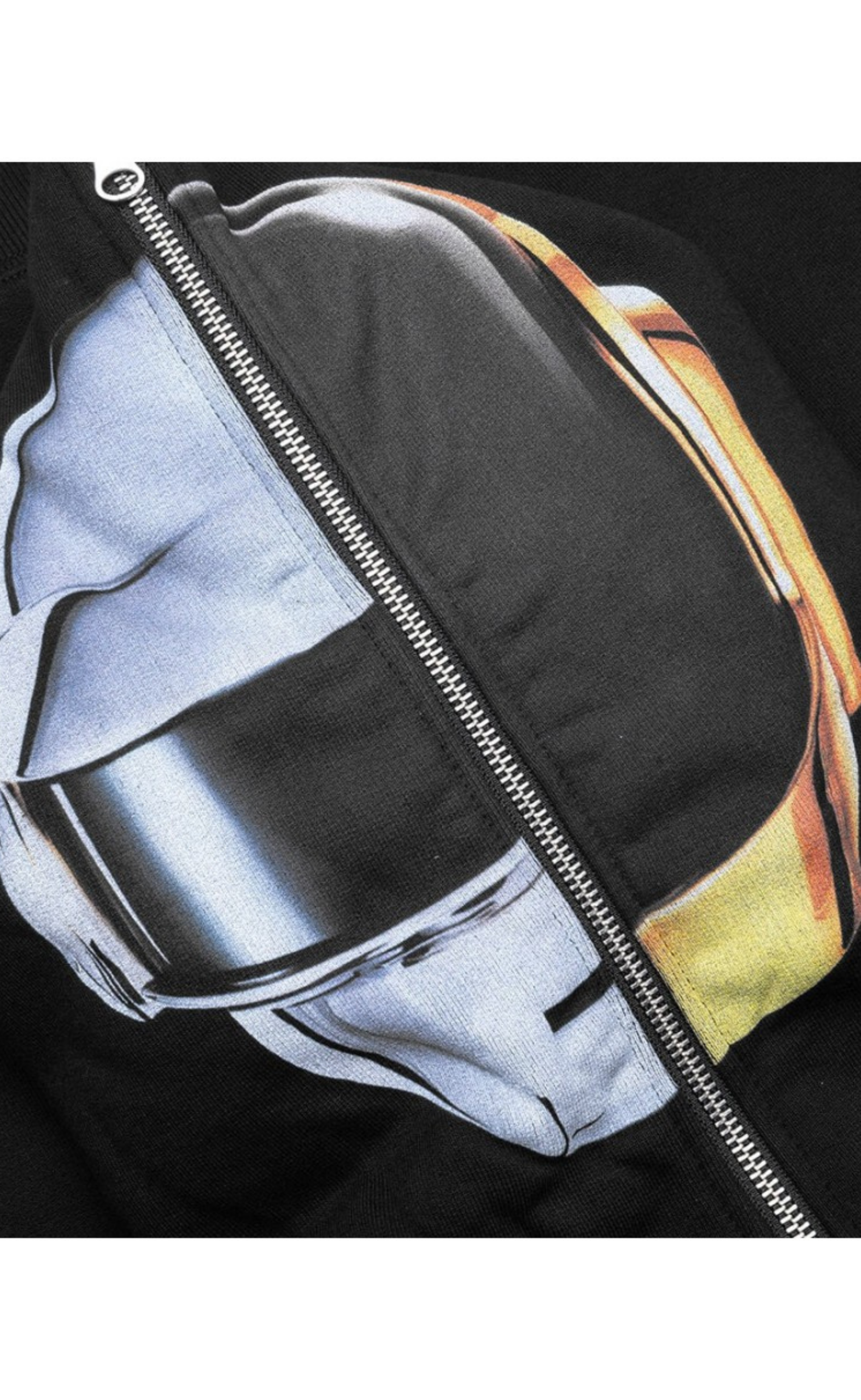 RAM ZIP BLACK HOODIE