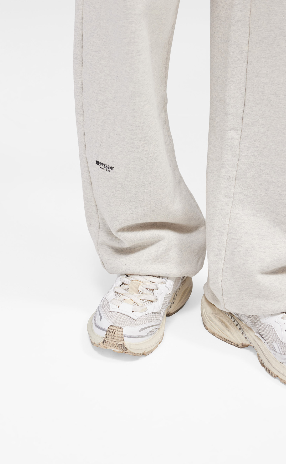 MICRO OWNERS CLUB CREAM MARL SWEATPANTS