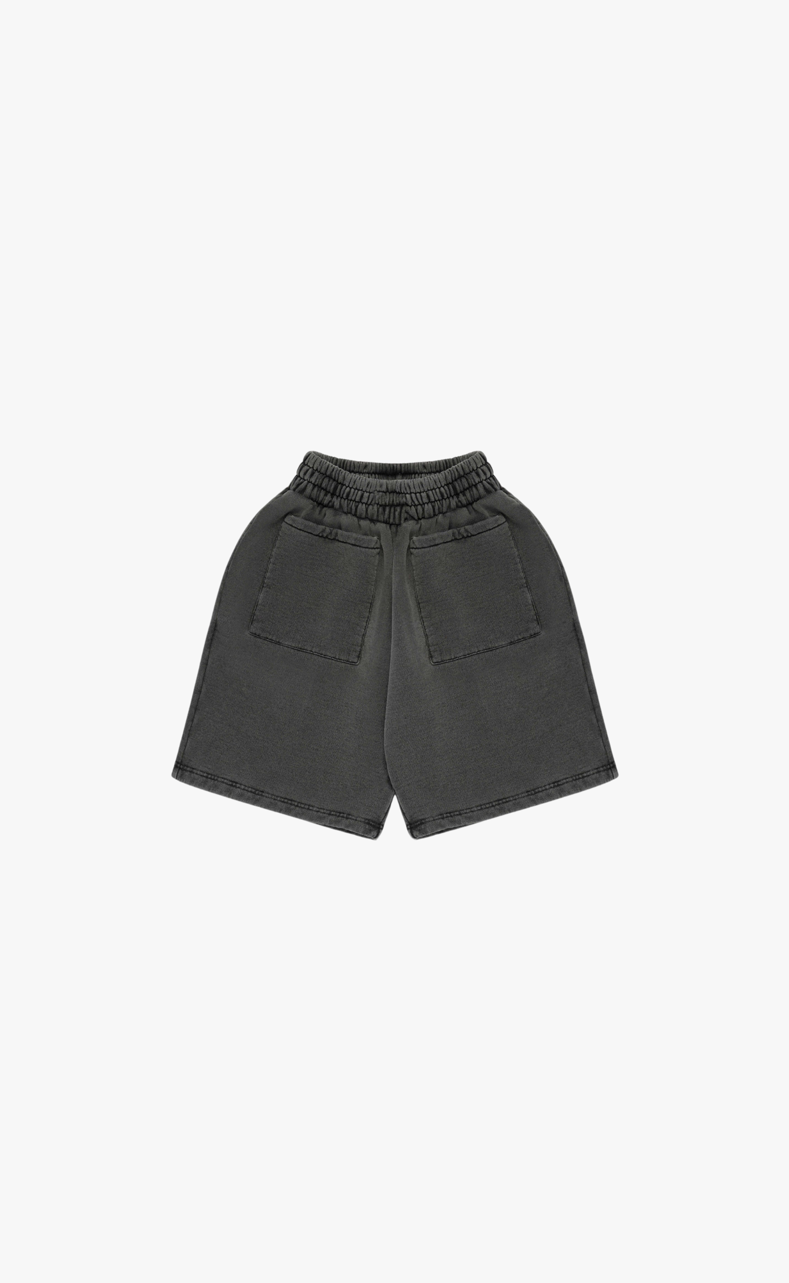 UNIFORM PIGMENT BLACK SHORTS
