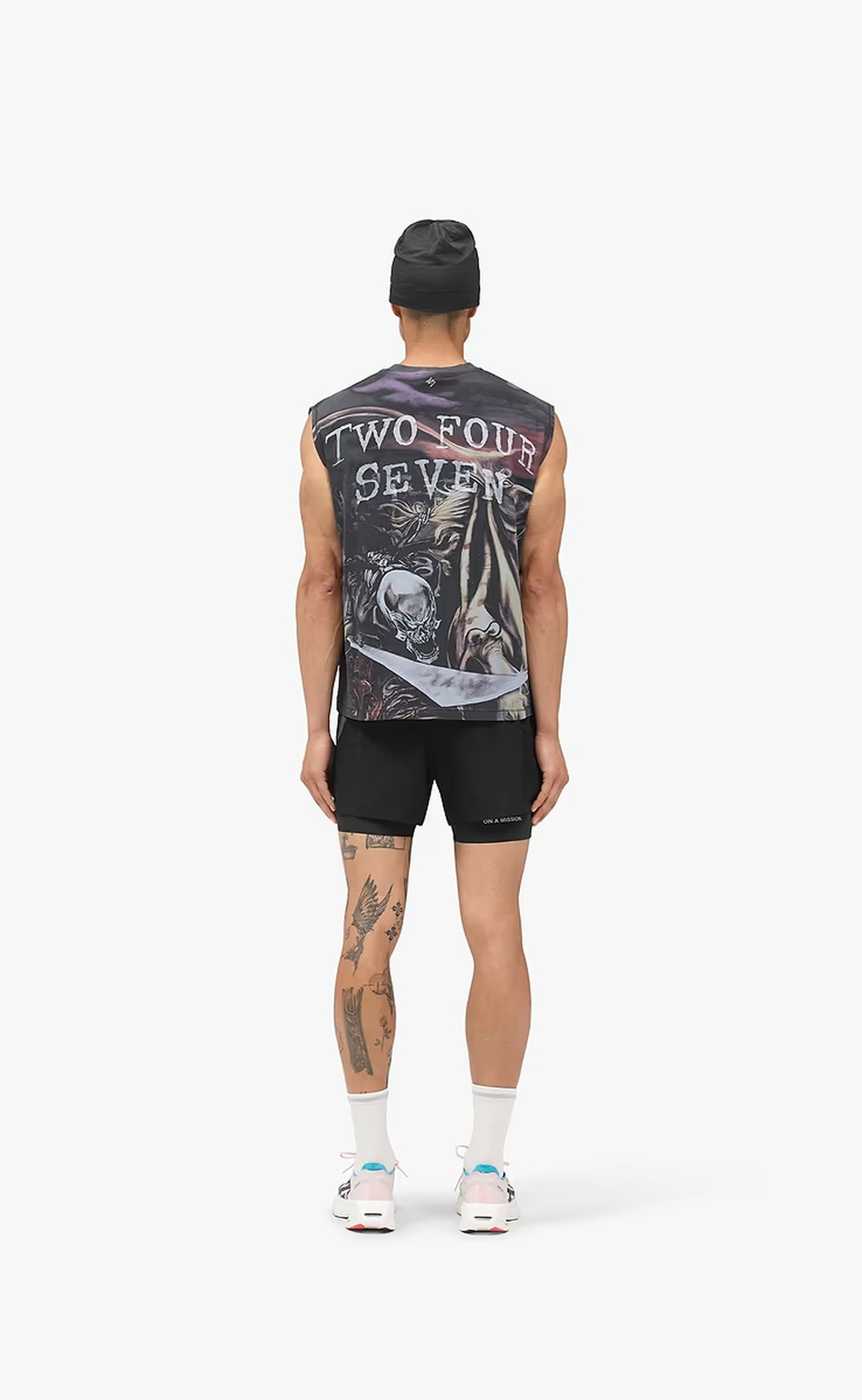 247 AVENGED SEVENFOLD CITY OF EVIL AGED BLACK TANK TOP
