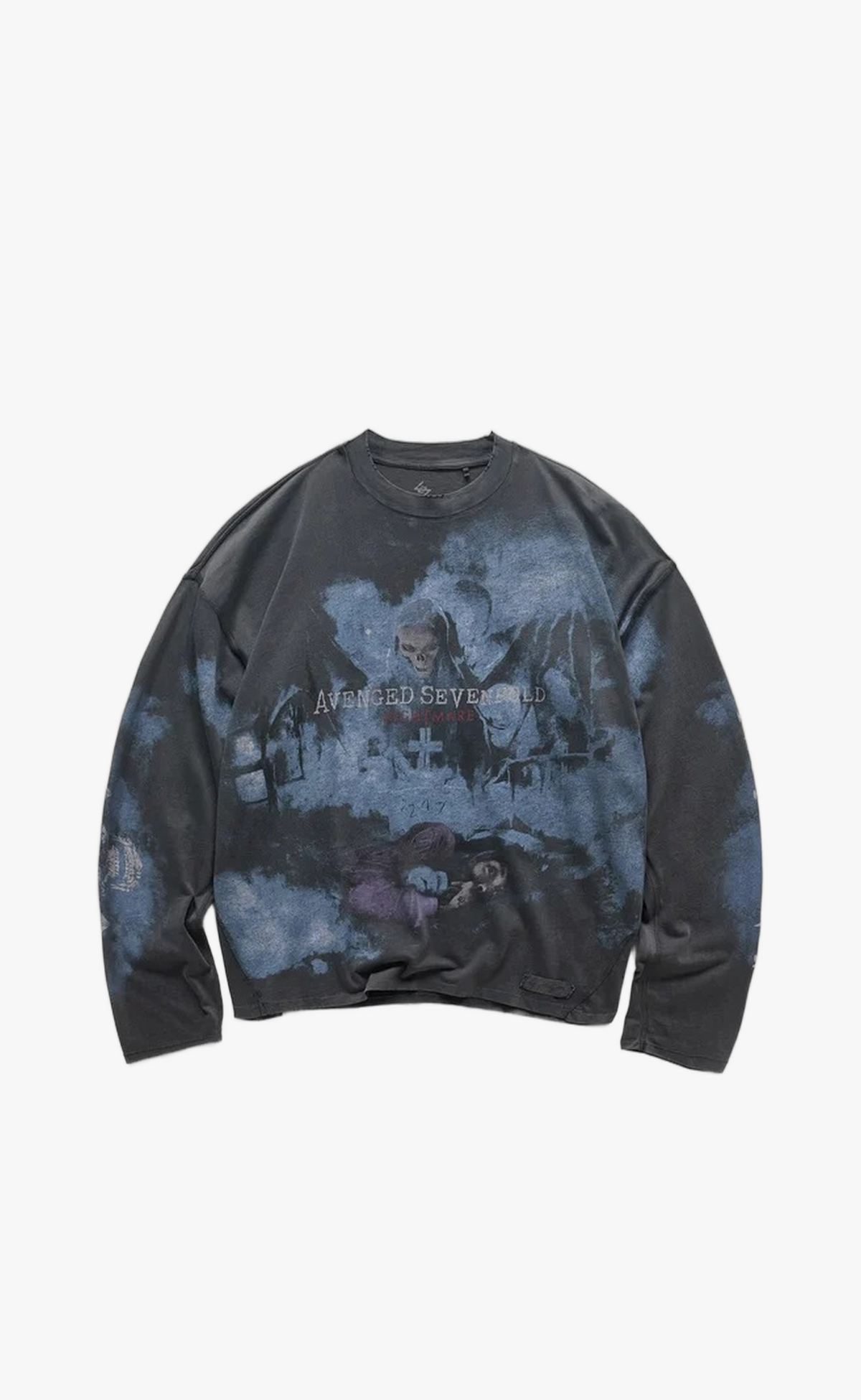 247 AVENGED SEVENFOLD NIGHTMARE AGED BLACK LONGSLEEVE