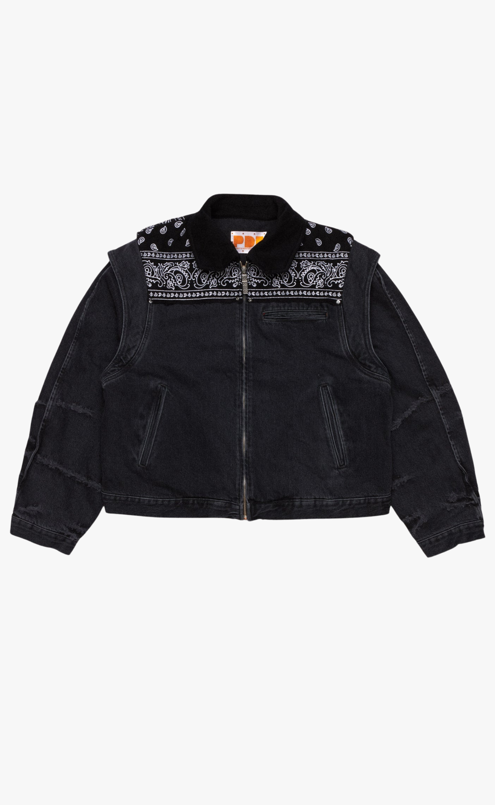 CAPE BLACK WASH JACKET