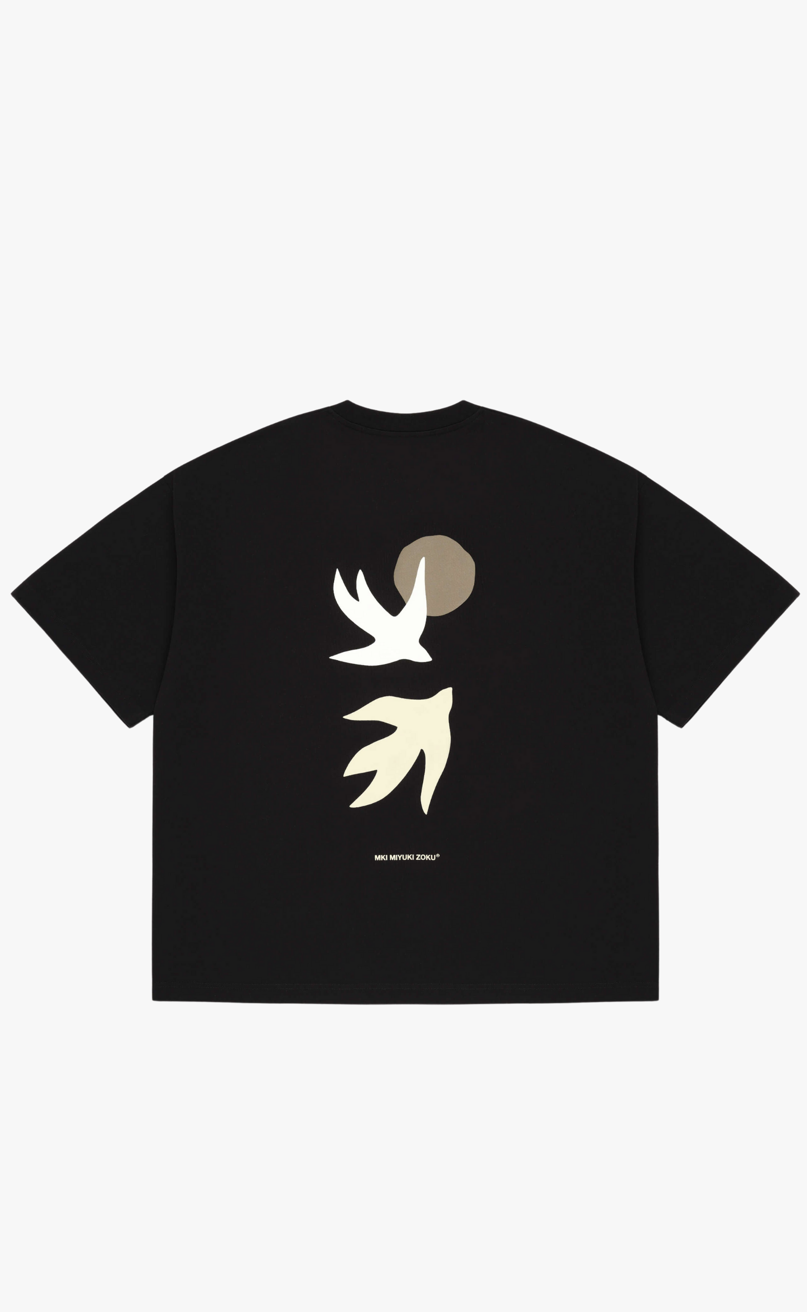 SWALLOW BLACK T-SHIRT