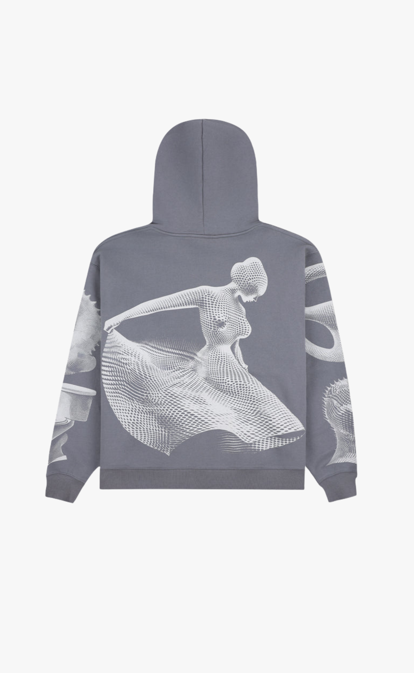 DYSFUNCTION GREY HOODIE