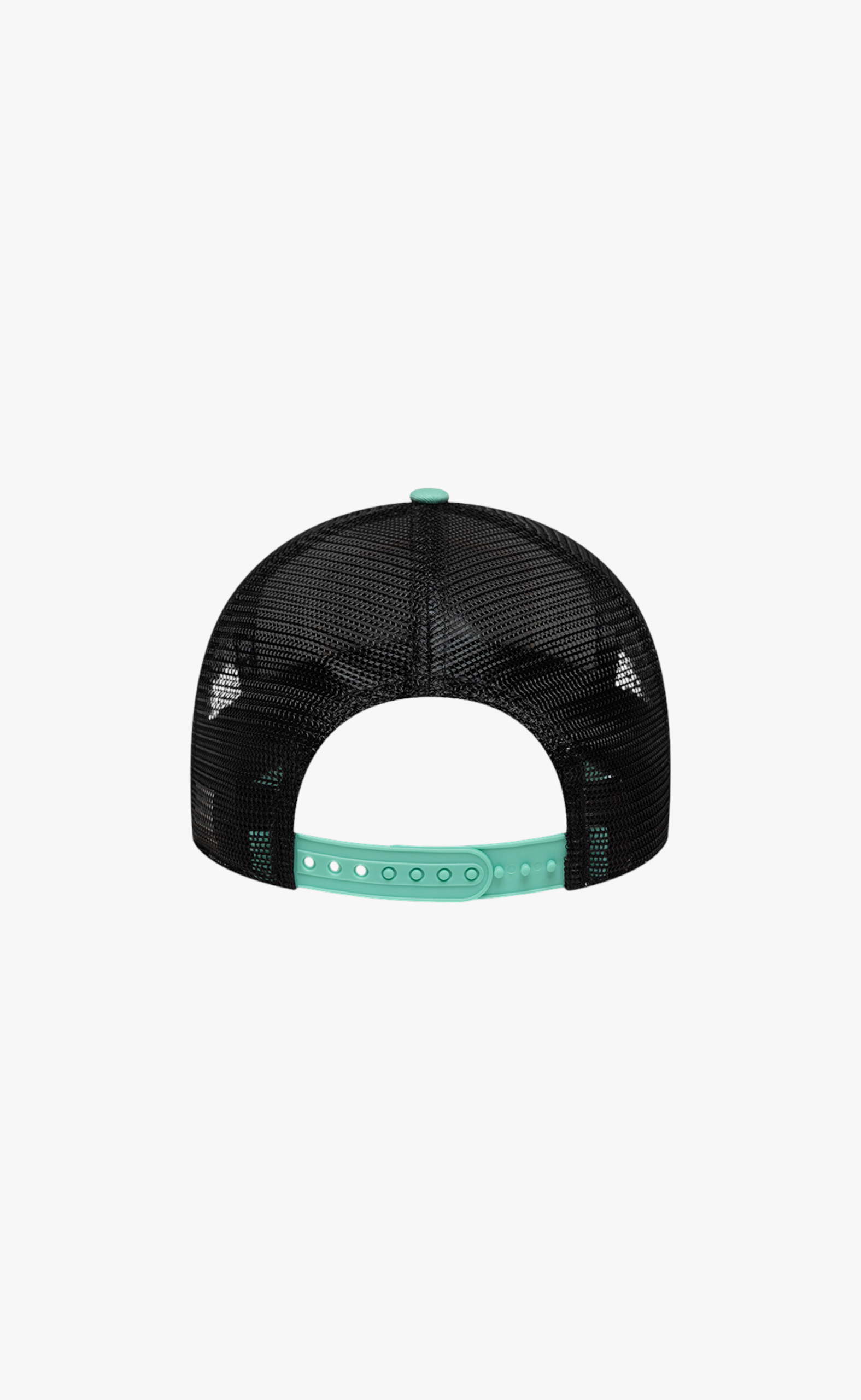 NEW ERA LOCATION PATCH 9 FORTY A-FRAME TRUCKER WHITE GREEN HAT