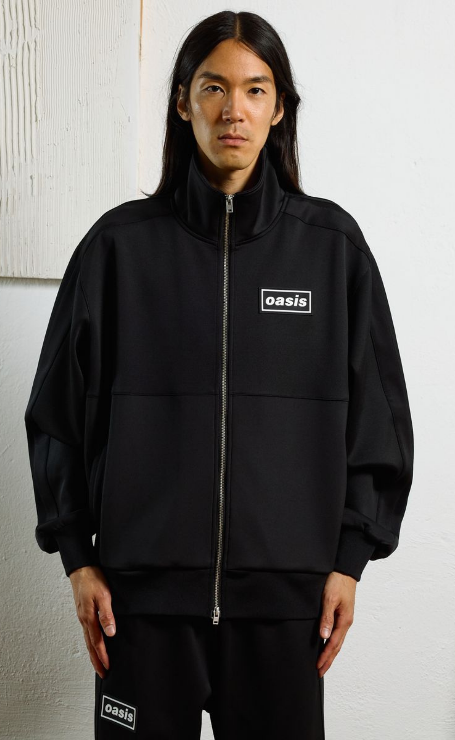 FOREVER BLACK TRACK JACKET