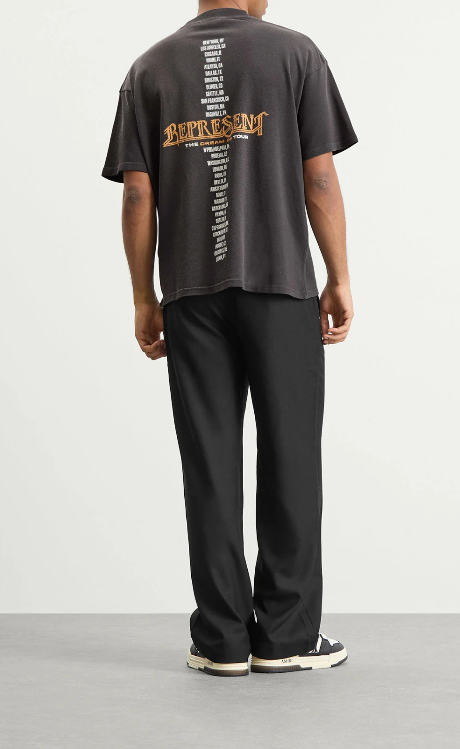 GOLDEN TOUR SUN FADE GREY T-SHIRT