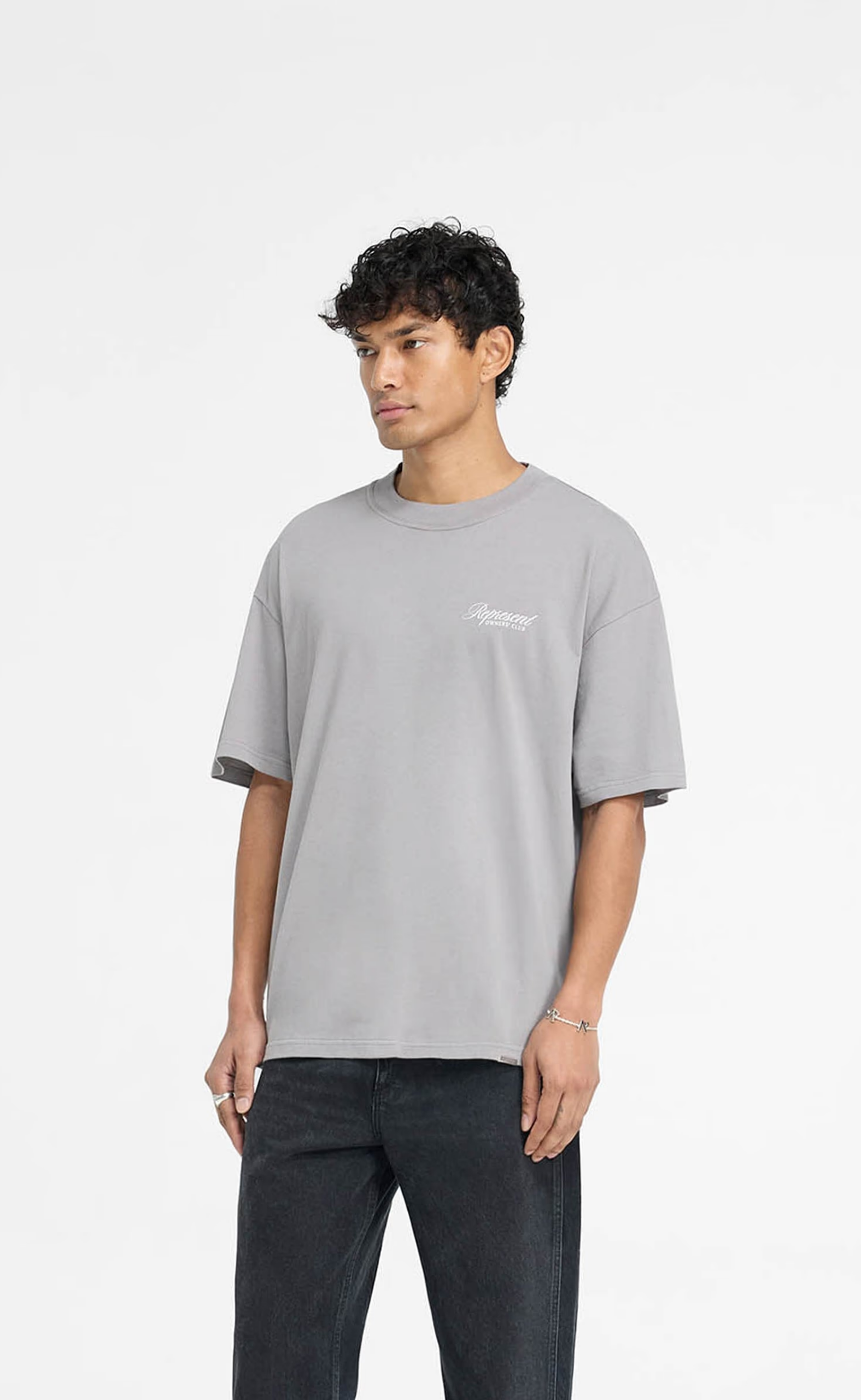 OWNERS CLUB SCRIPT SLATE T-SHIRT