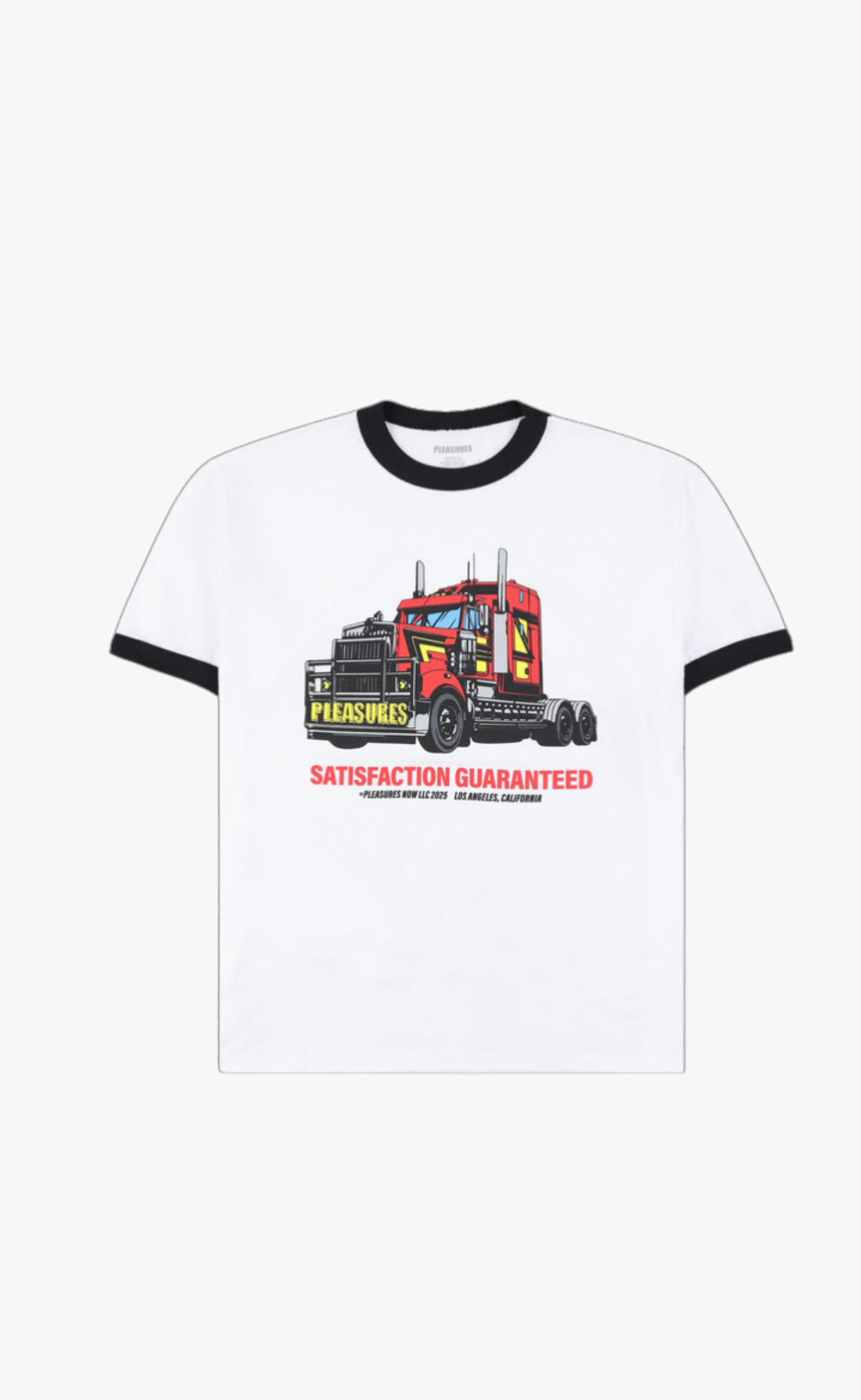 BIG LOAD RINGER WHITE T-SHIRT