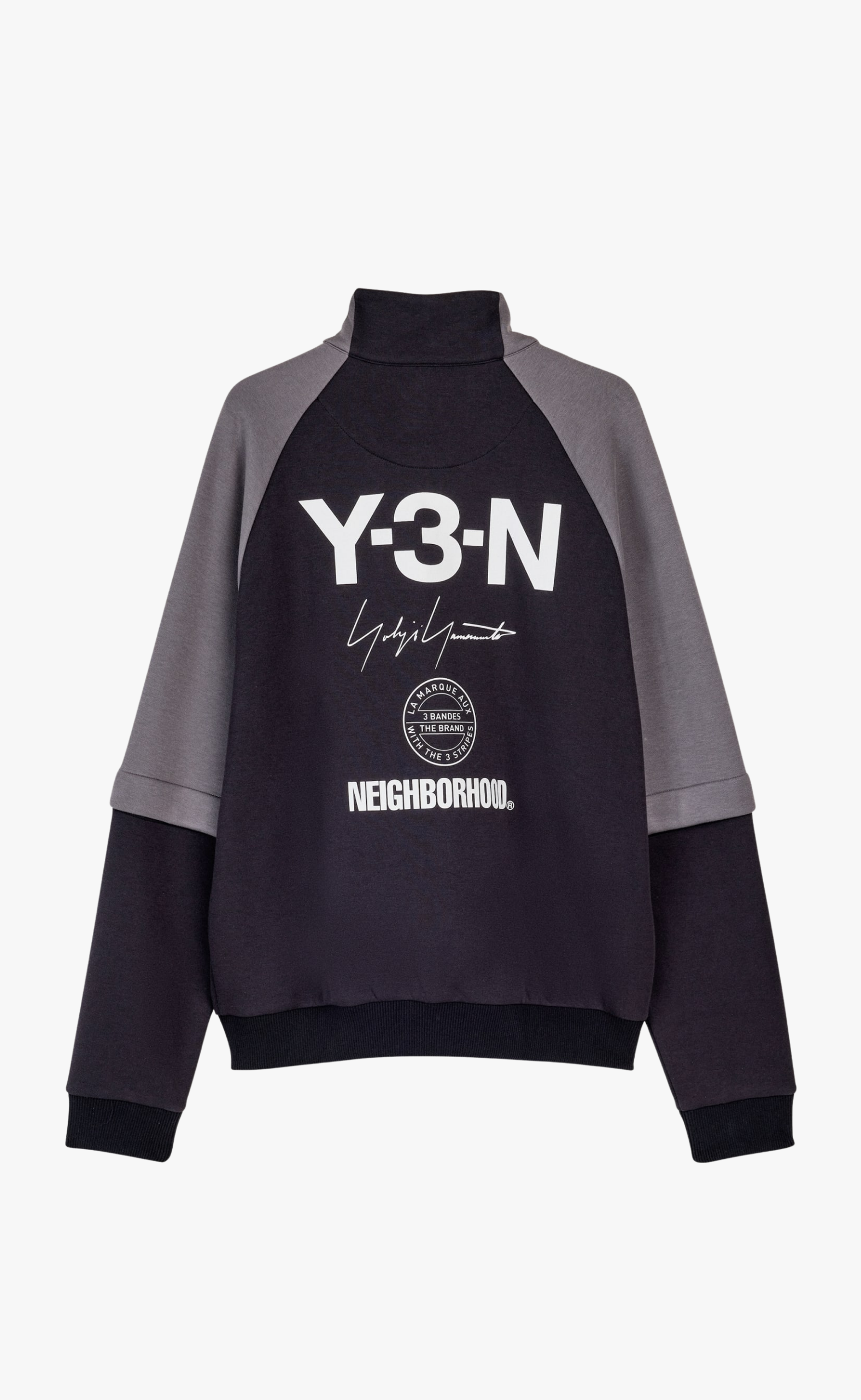 Y-3 NBHD TRACK TOP BLACK HOODIE