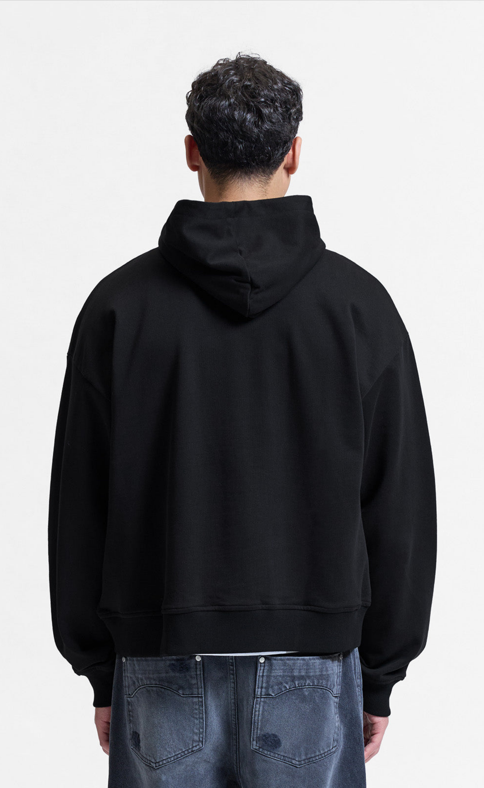 LOGO BLACK HOODIE
