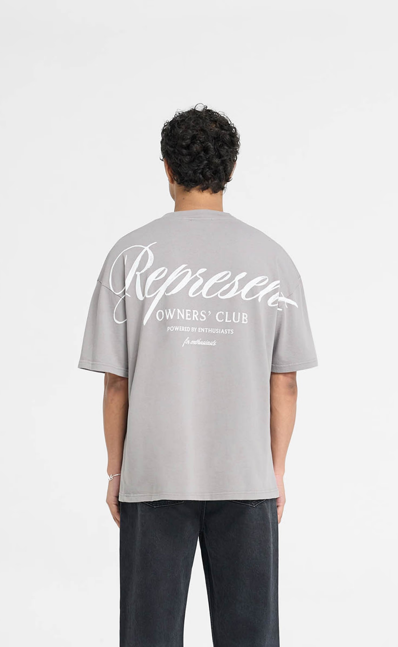 OWNERS CLUB SCRIPT SLATE T-SHIRT