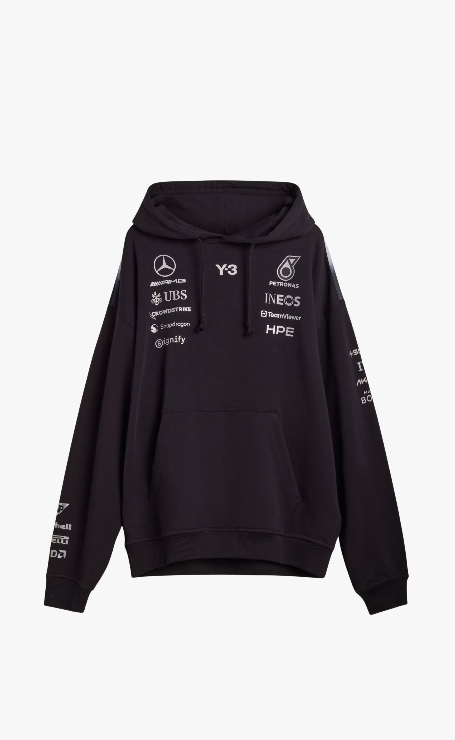 F1 MERCEDES TEAM BLACK HOODIE