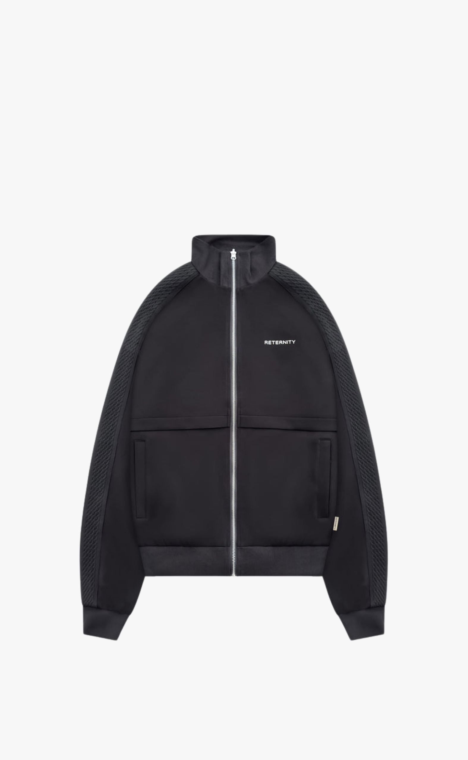 STUDIO REVERSIBLE TRACK BLACK JACKET