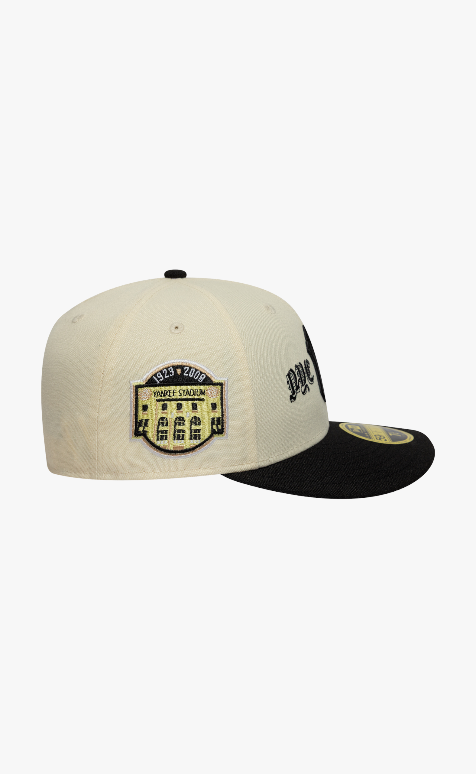 GORRA MLB COOPERSTOWN NEW YORK YANKEES ‎59FIFTY FITTED BEIGE BLACK HAT