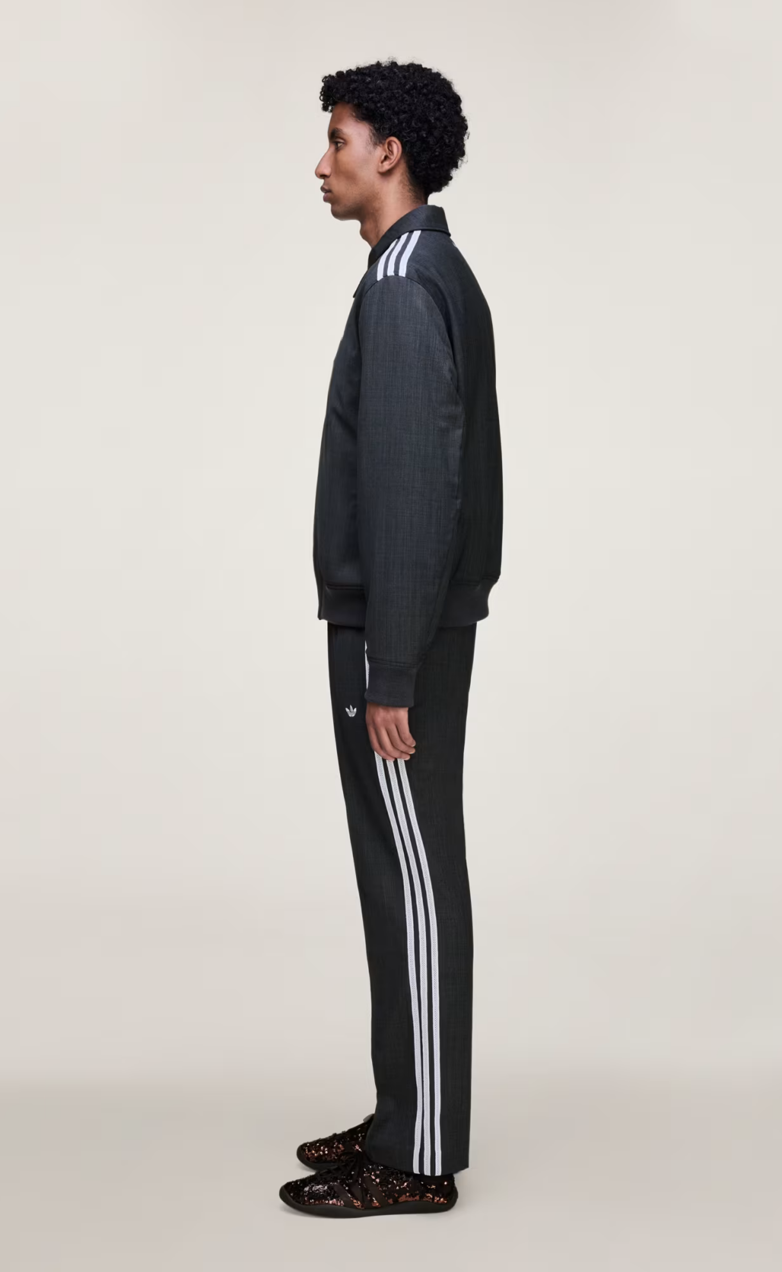 WB WOOL BLOUSON DARK GREY JACKET