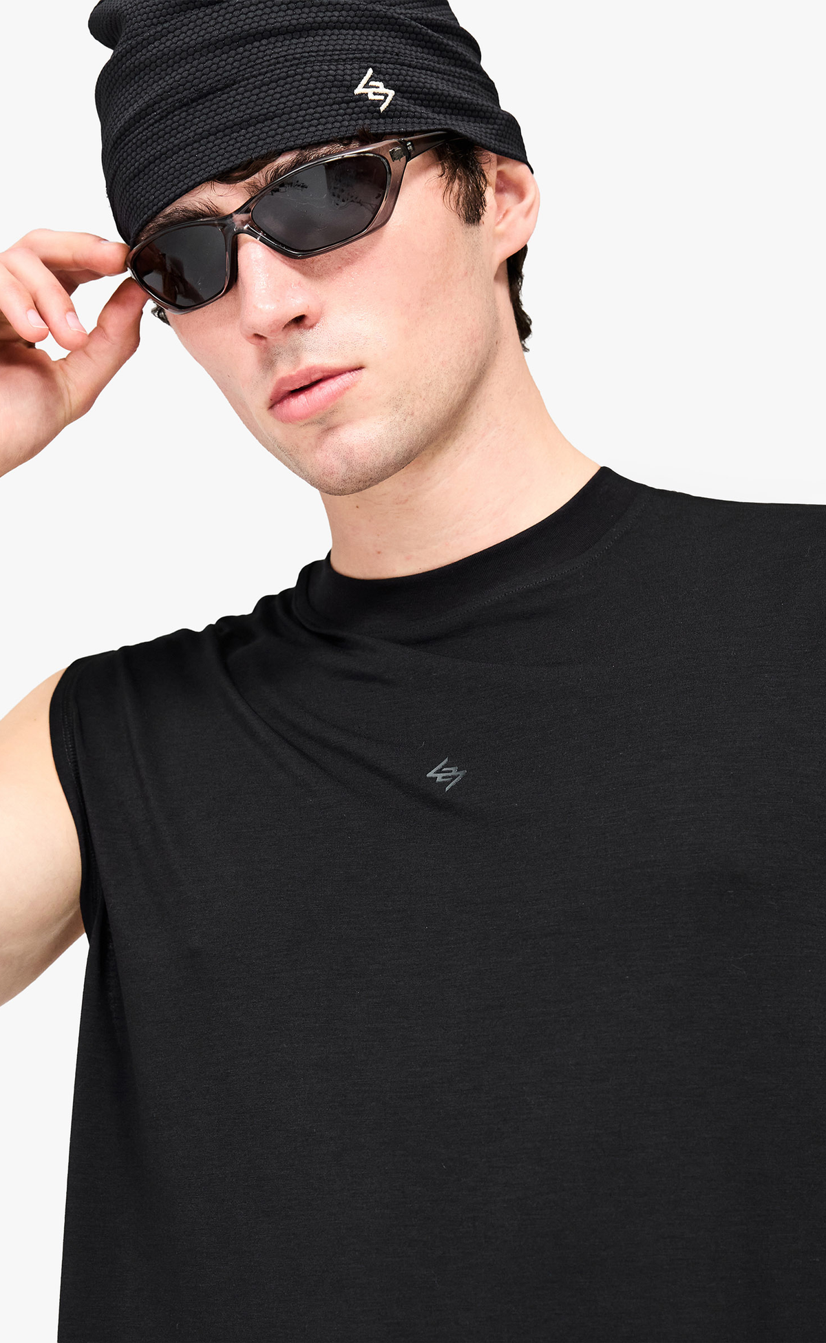 247 DNA OVERSIZED JET BLACK TANK TOP