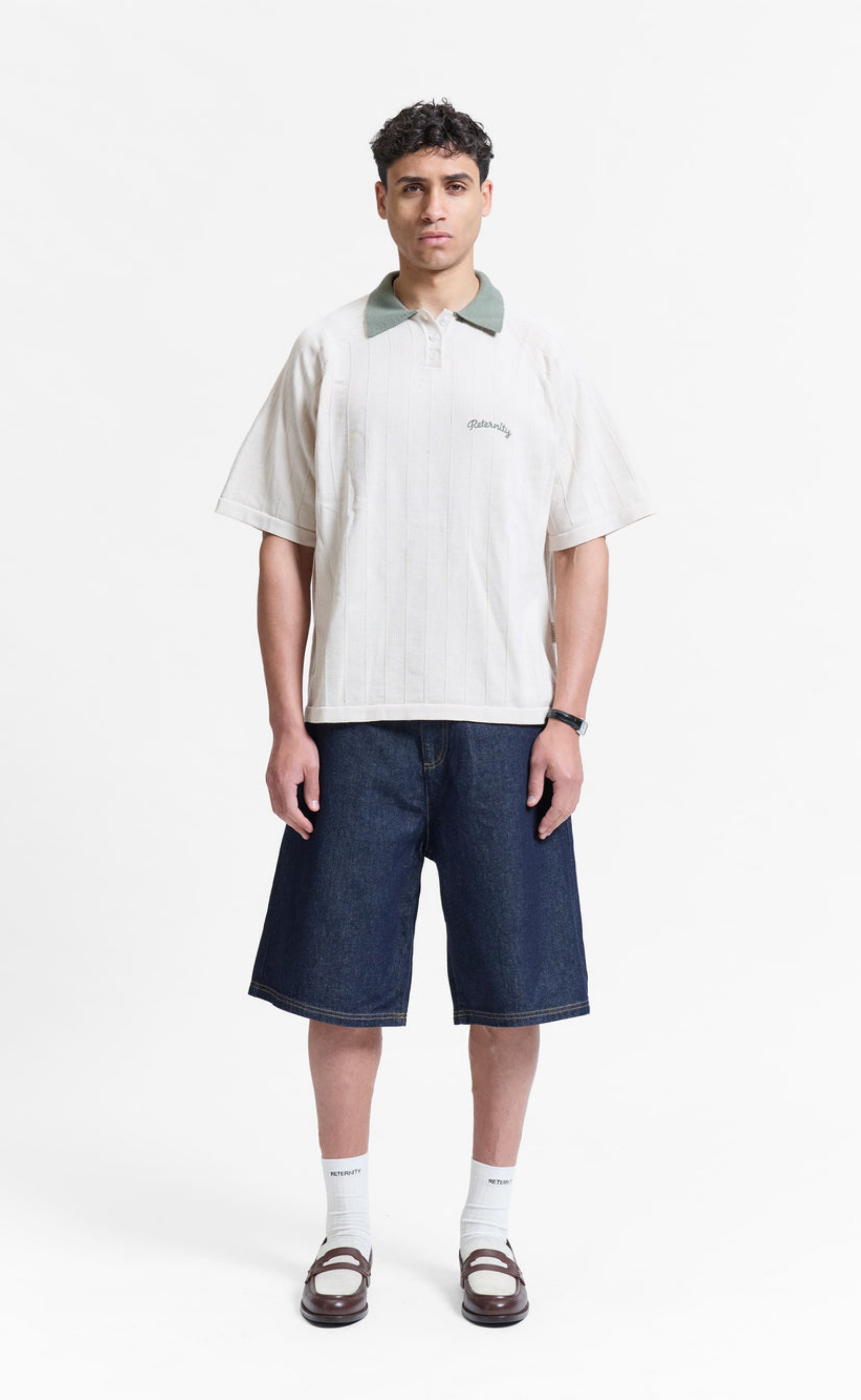SIGNE JORTS RAW INDIGO SHORTS