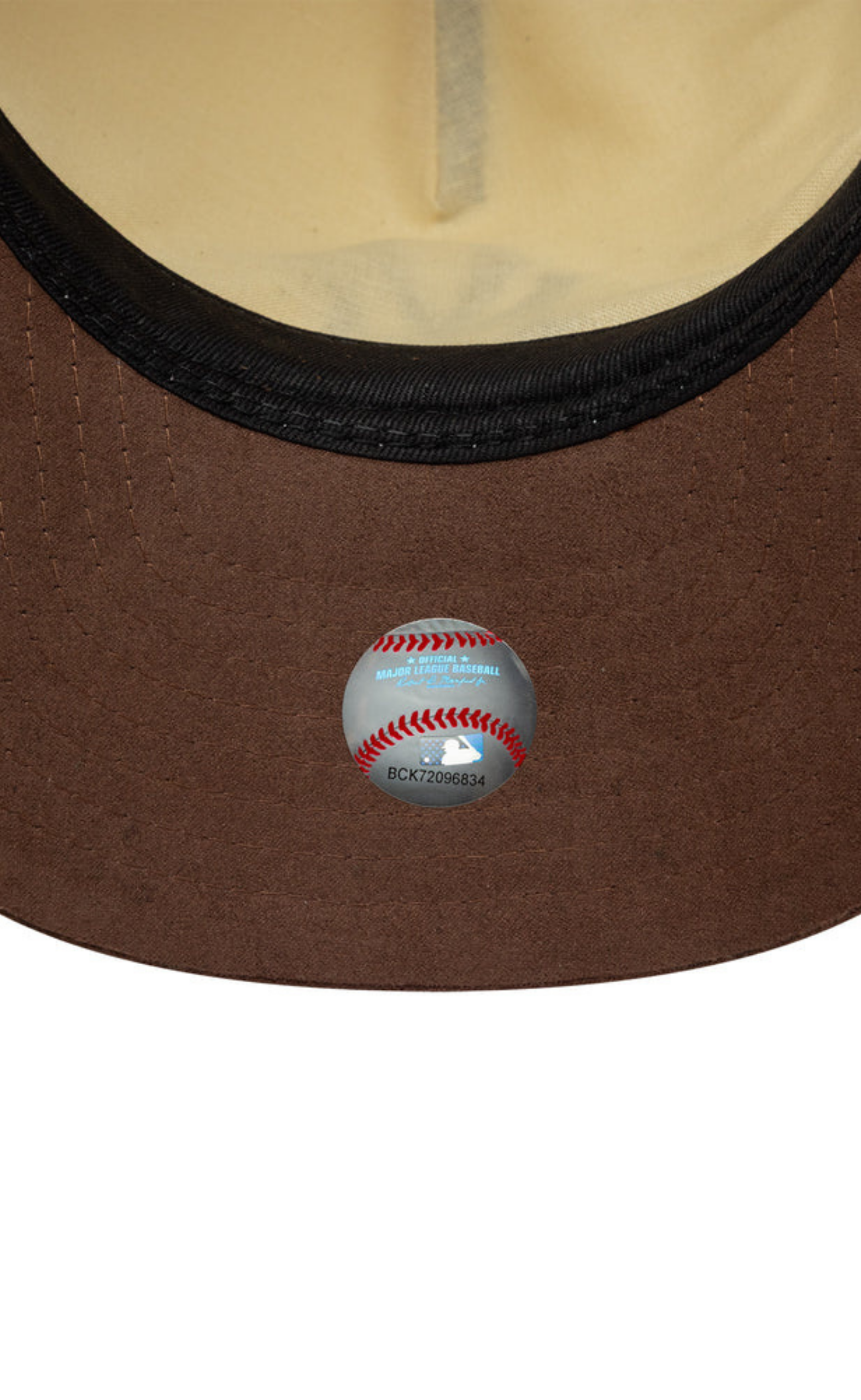 NEW YORK YANKEES SUEDE VISOR 9FIFTY BEIGE BROWN HAT