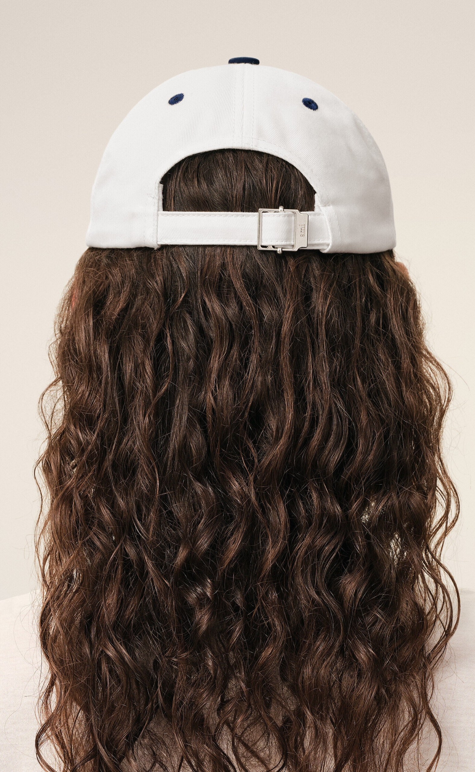 BICOLOR AMI PARIS WHITE INK HAT