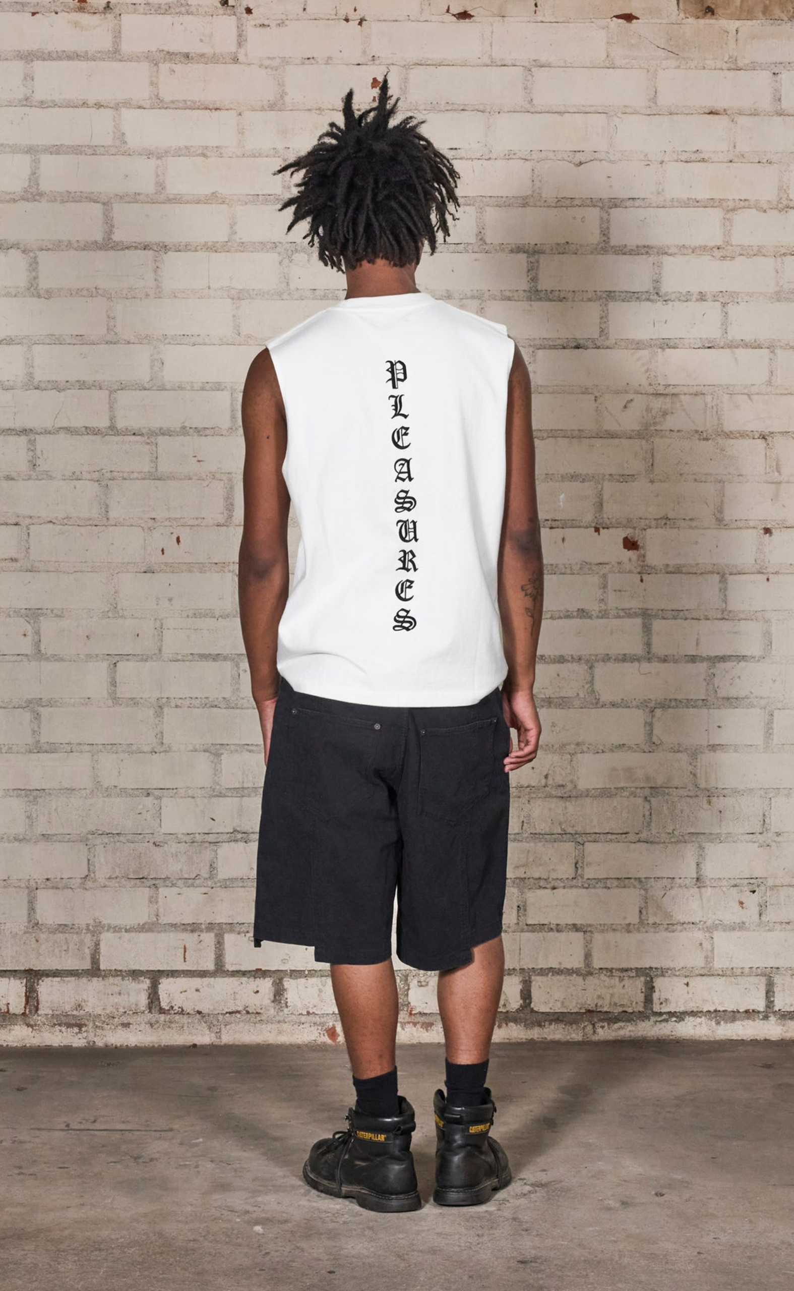 SORROW WHITE TANK TOP