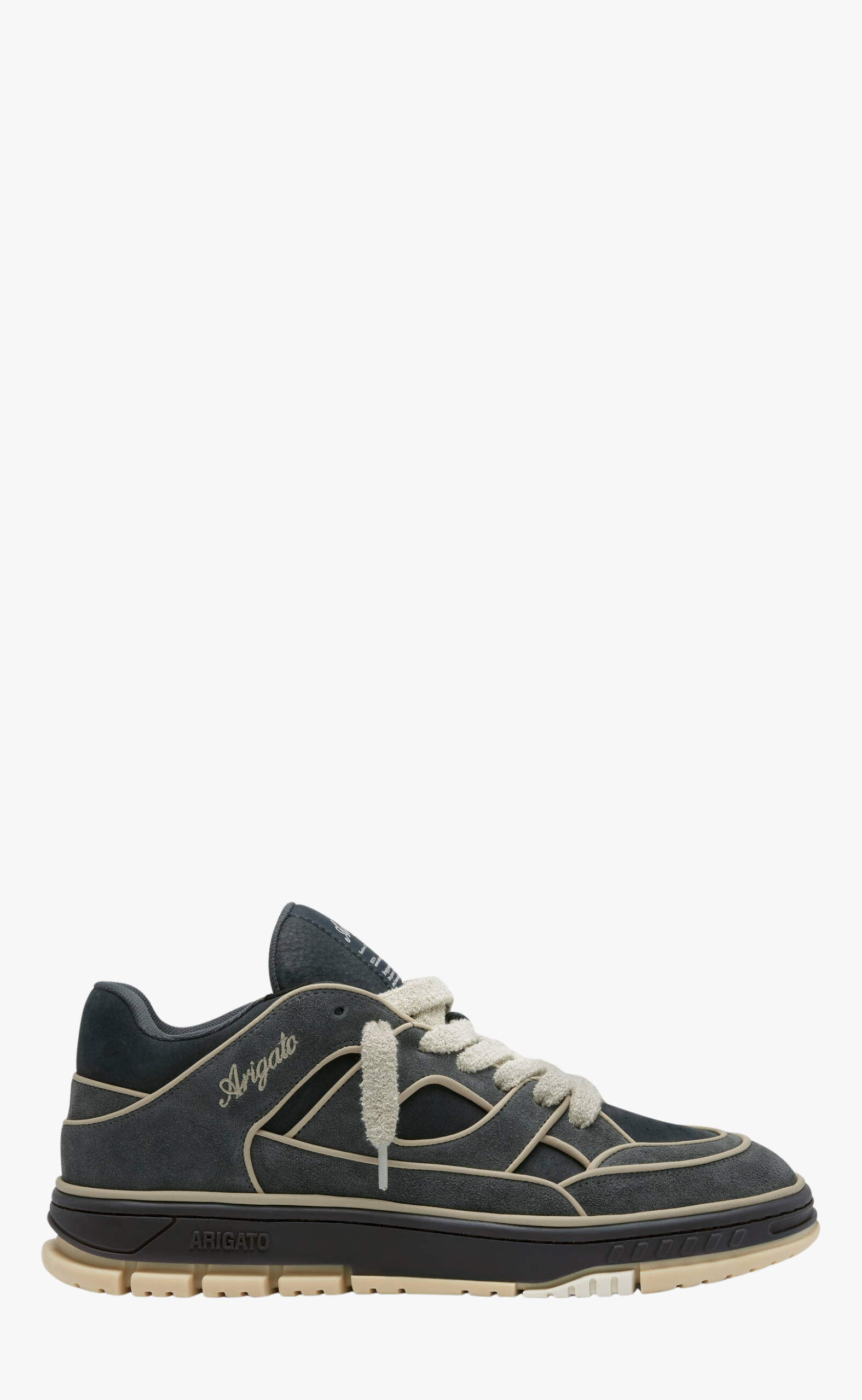 AREA LO PIPING BLACK BEIGE SNEAKER
