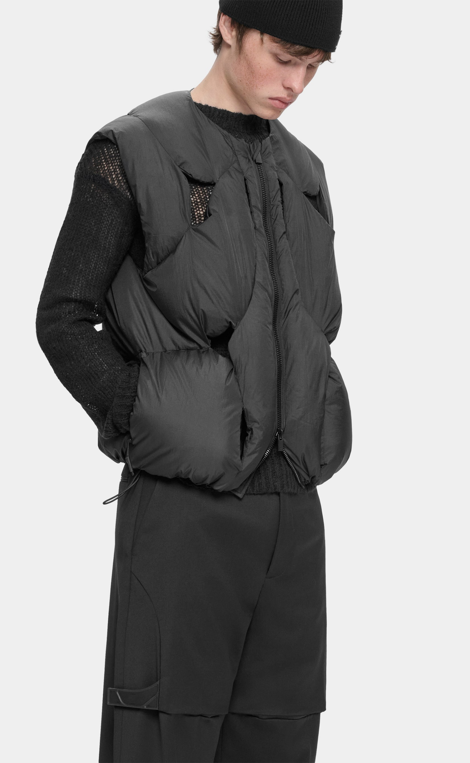 SOLSTICE PADDED BLACK VEST
