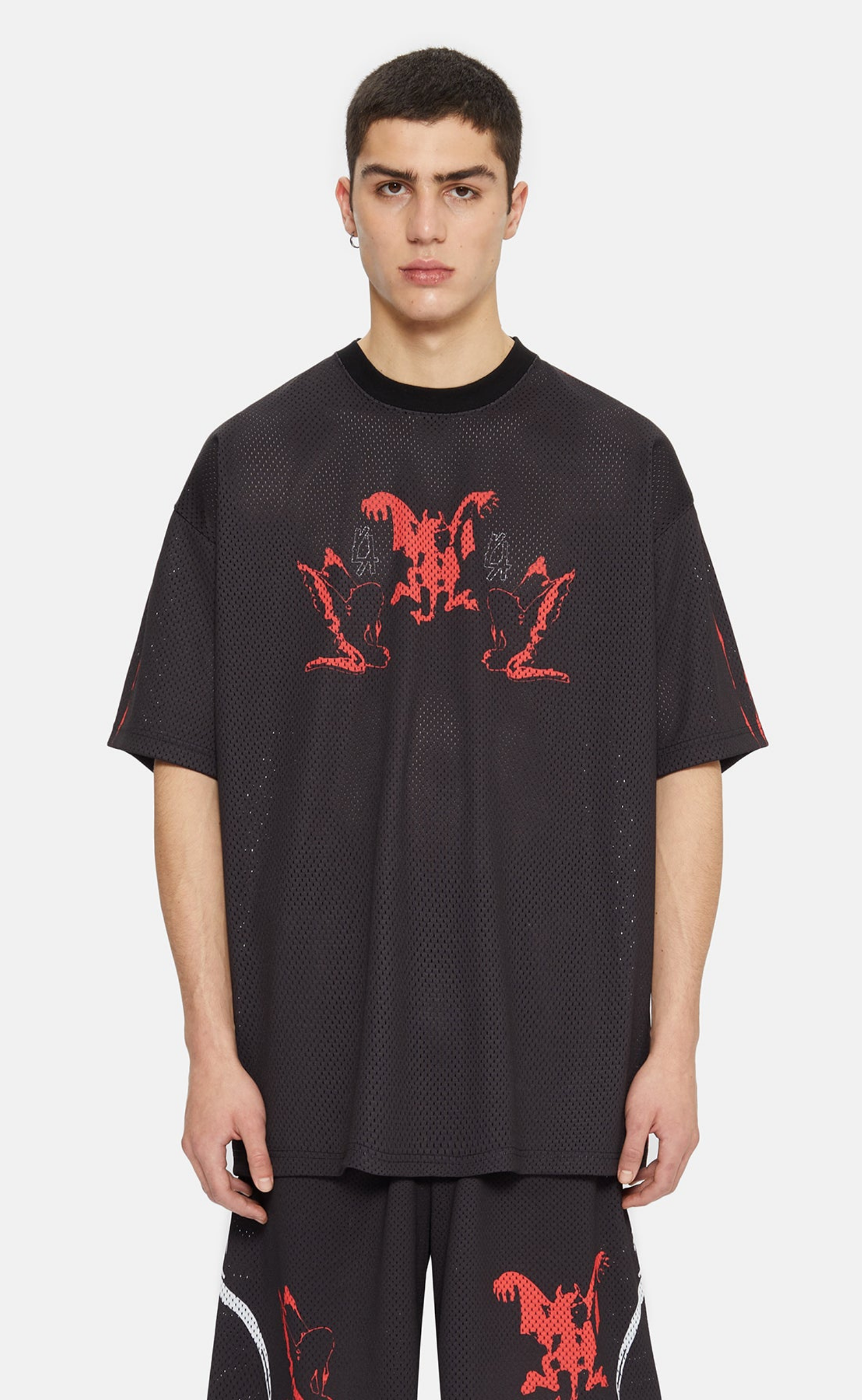 Y2K BLACK T-SHIRT