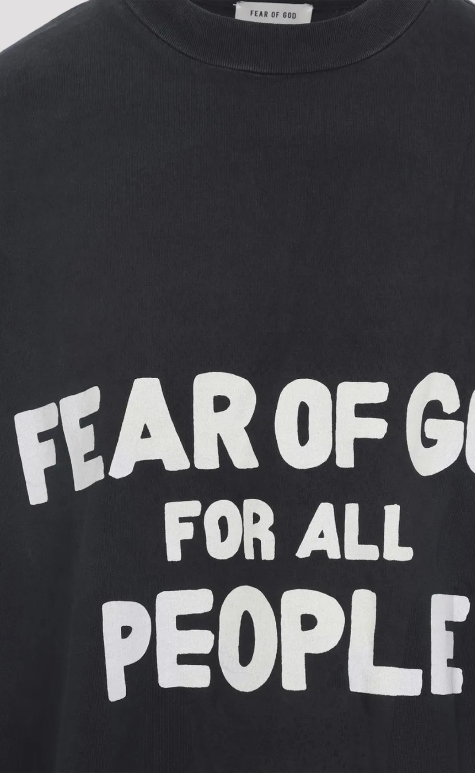 RELAXED FUTURE BLACK LONGSLEEVE