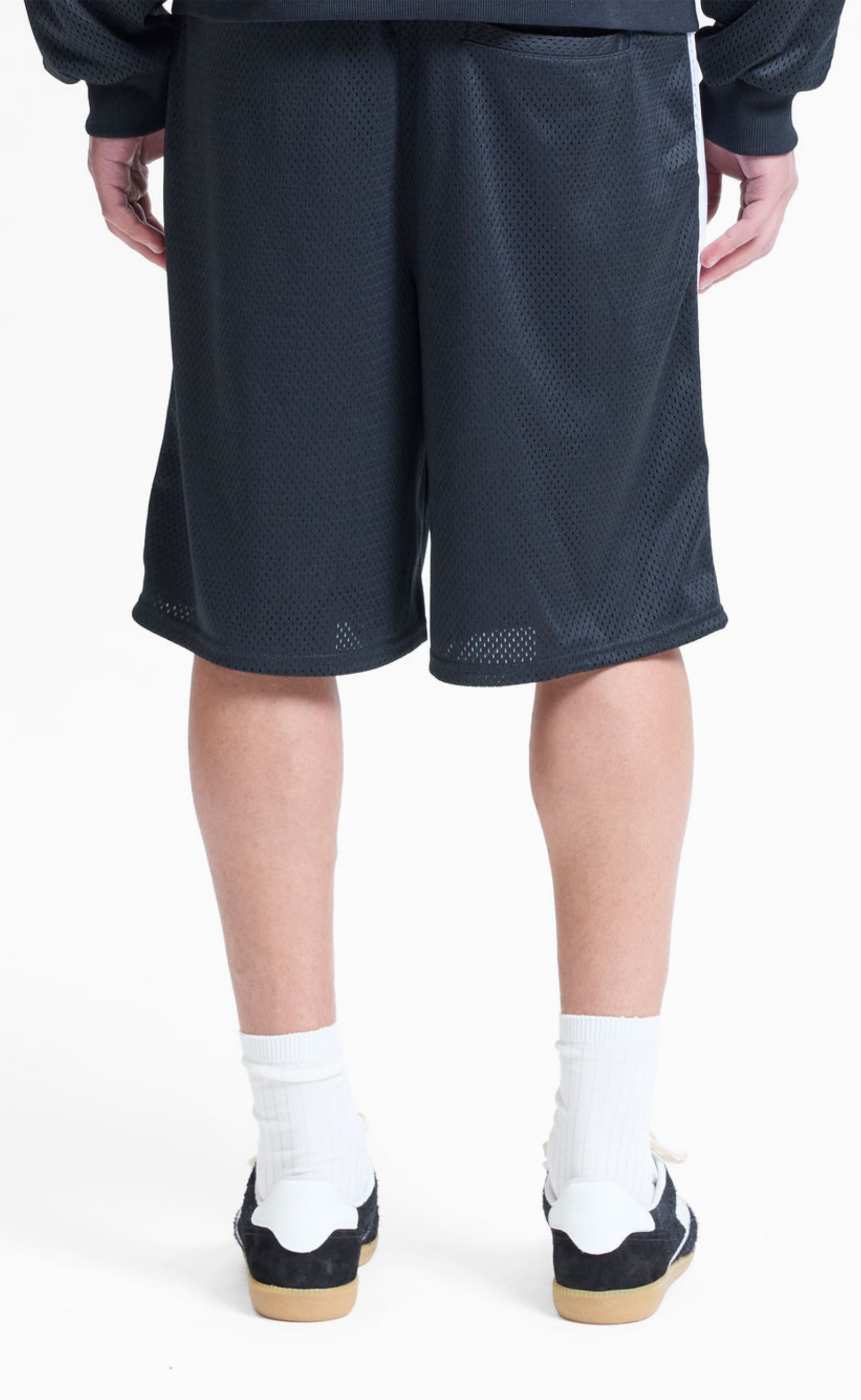 RETERNITY MESH BLACK SHORTS