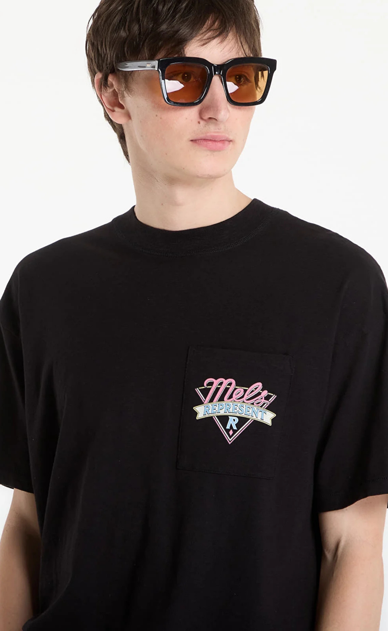 MEL'S DINER JET BLACK T-SHIRT