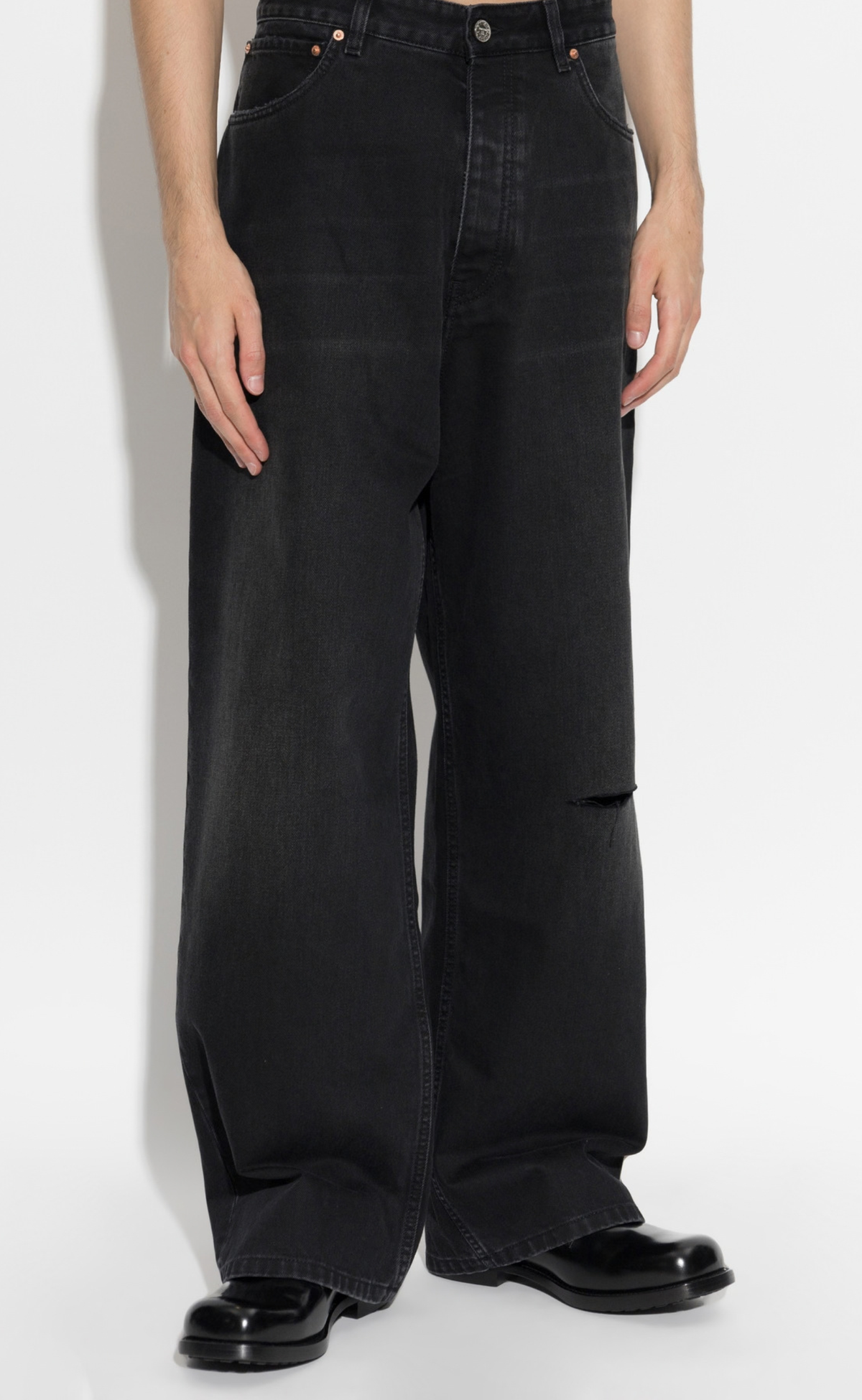 BAGGY VINTAGE BLACK JEANS