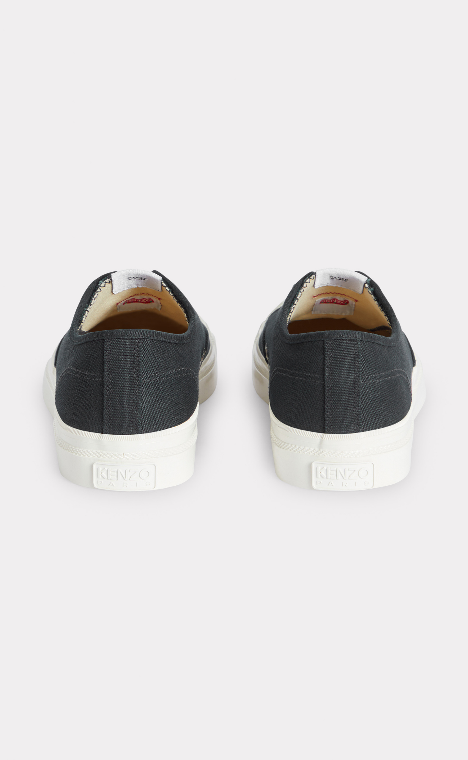 KENZO LOW TOP VULCANIZED BLACK SNEAKER