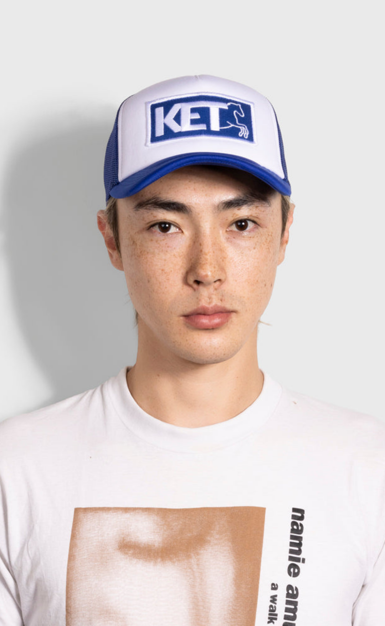 TRANQUIL TRUCKER BLUE HAT