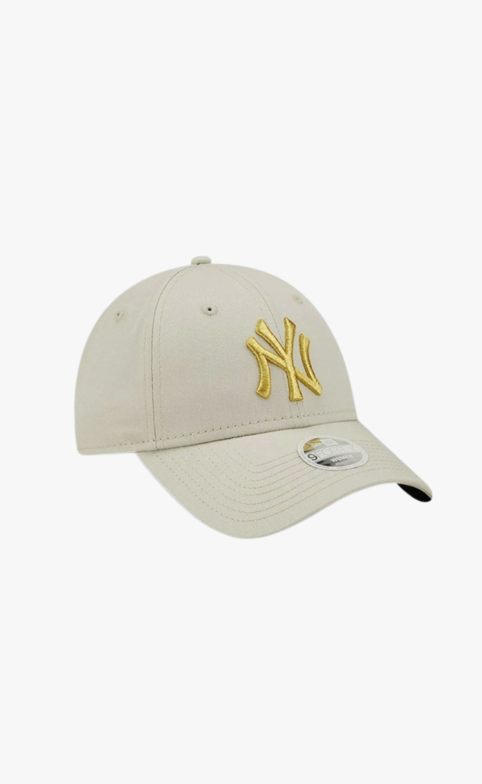 METALLIC LOGO 9FORTY LIGHT BEIGE HAT