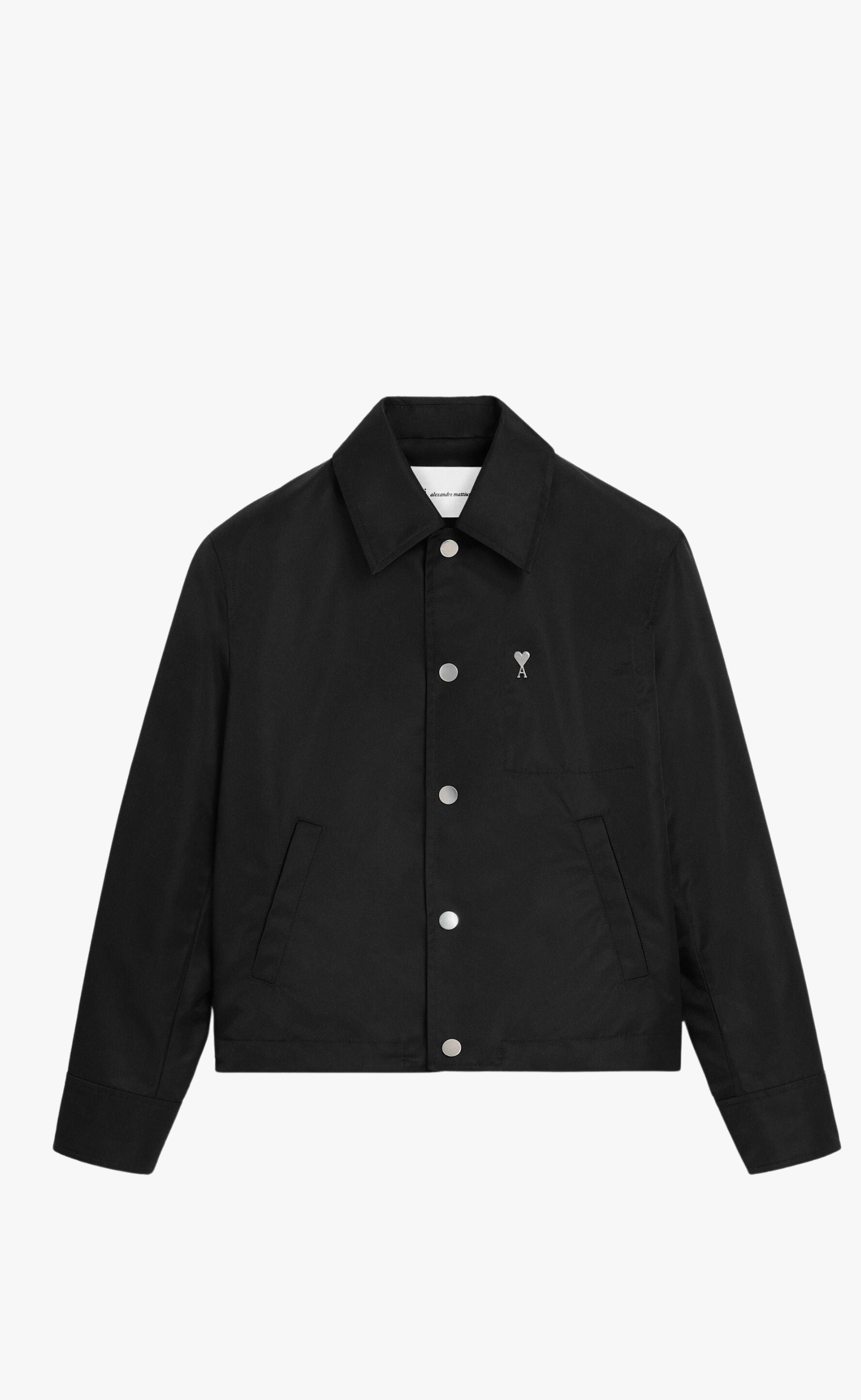 NYLON AMI DE COEUR STUD BUTTONED BLACK JACKET