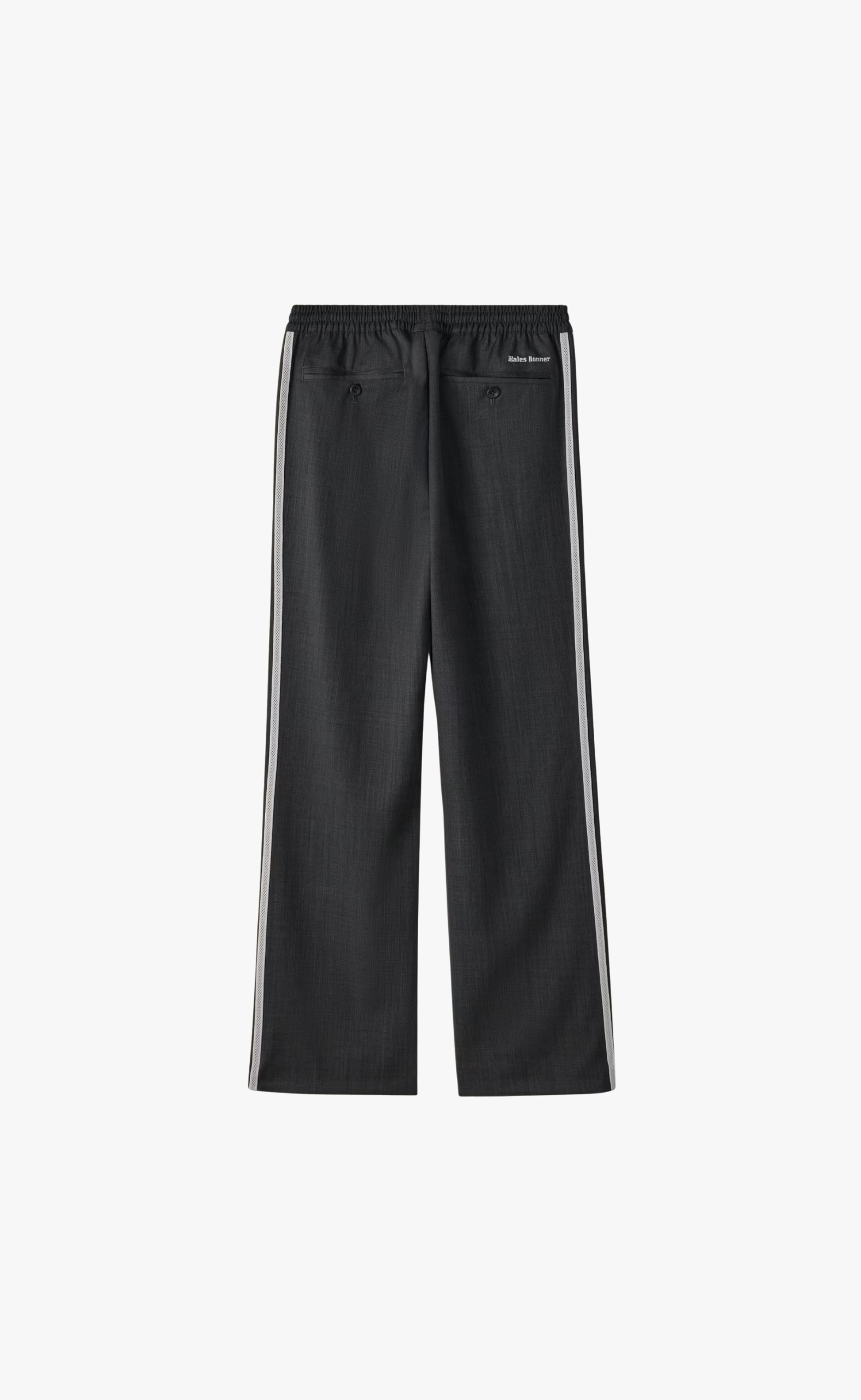 WB WOOL DARK GREY PANTS