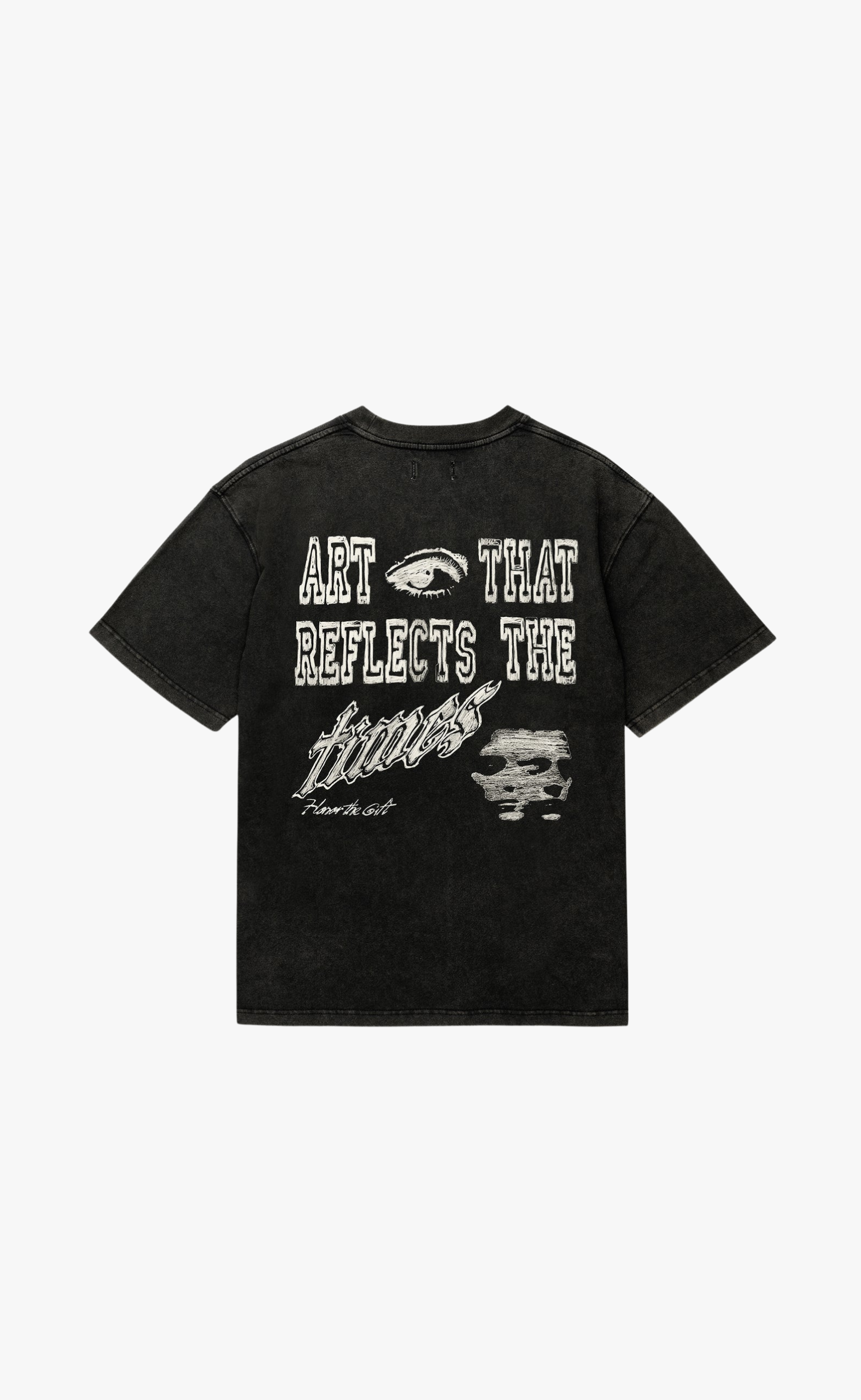 ART THAT REFLECTS BLACK T-SHIRT
