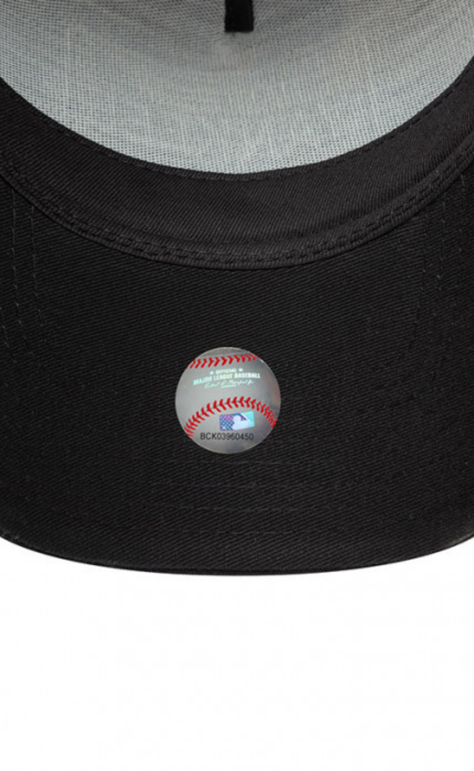 MLB PATCH TRUCKER BLACK HAT