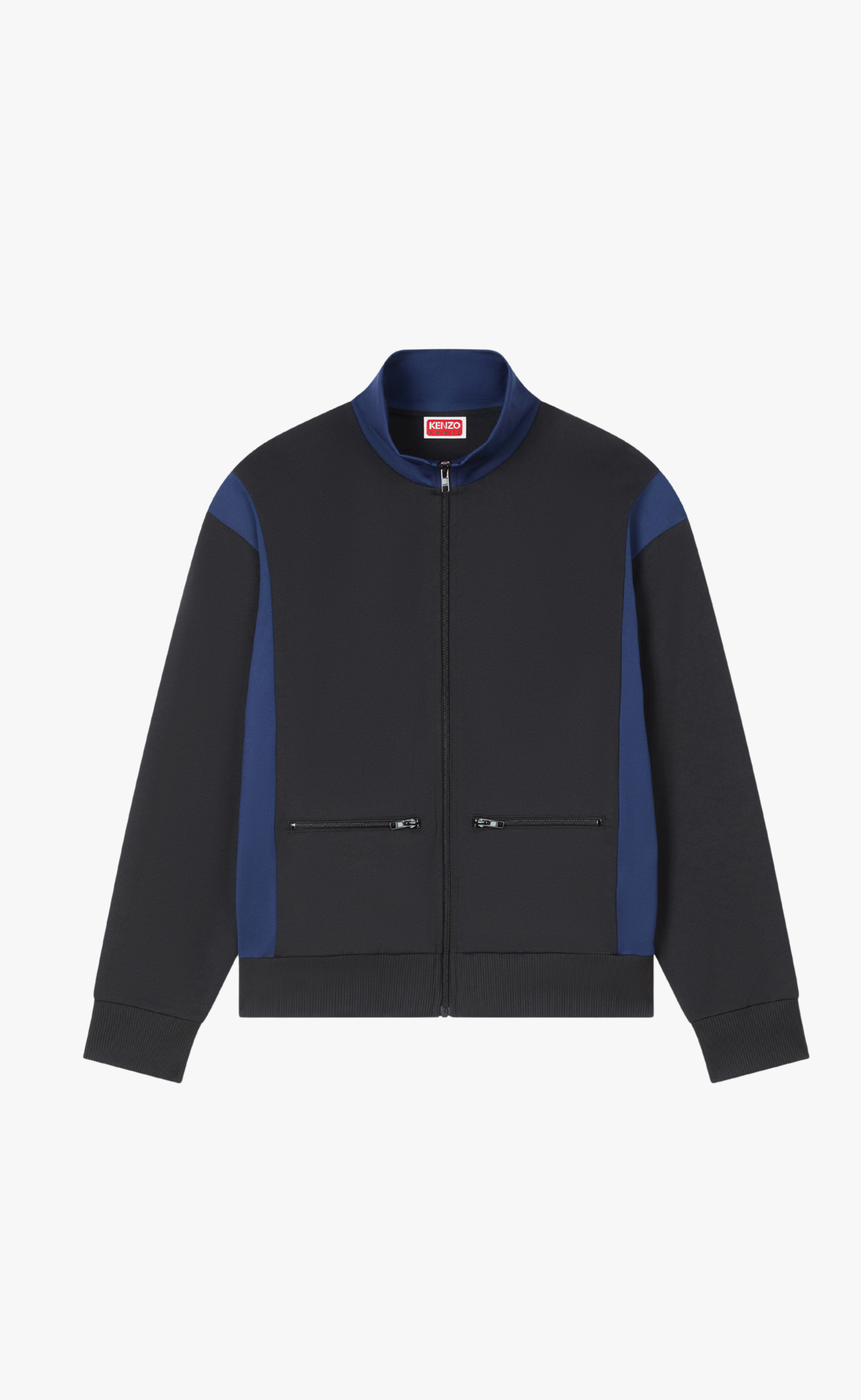 BOKE FLOWER 2.0 EMBROIDERED TRACK BLACK JACKET