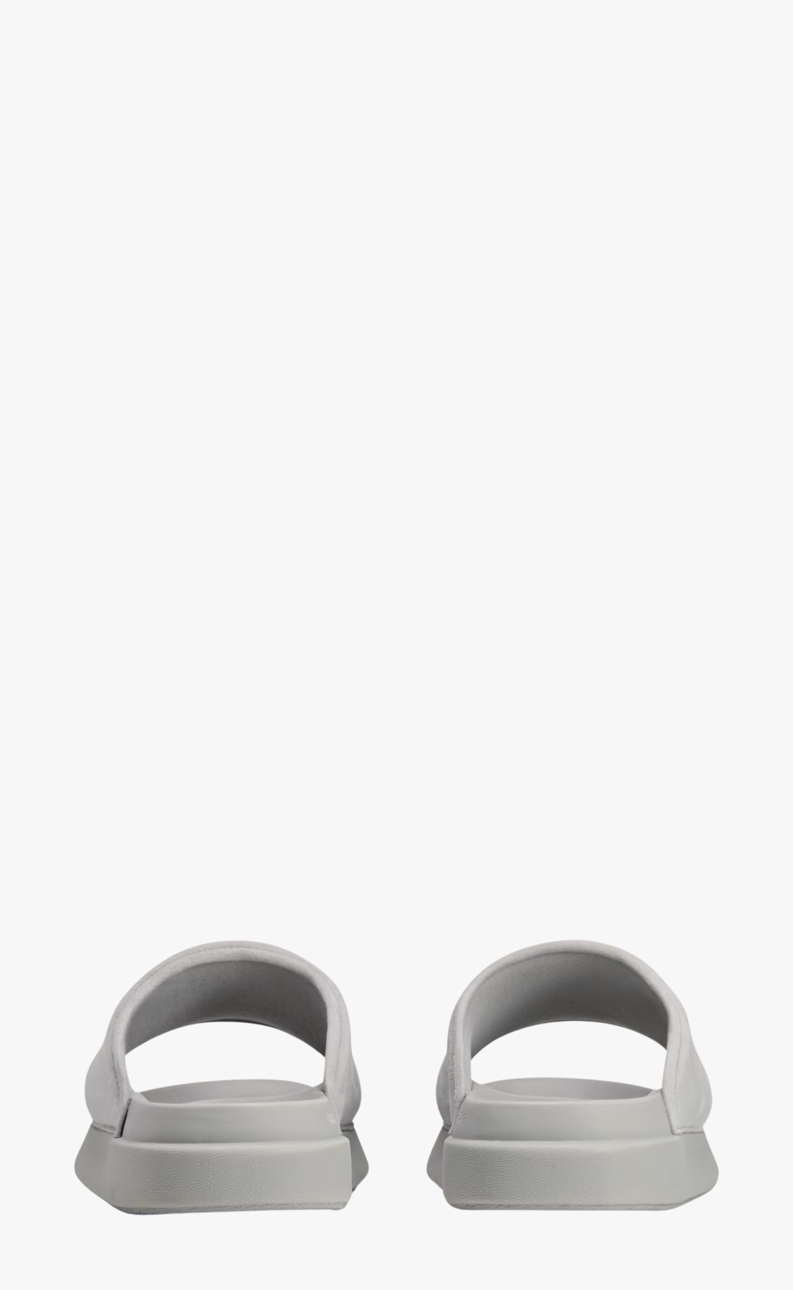Y-3 GREY SLIPPERS