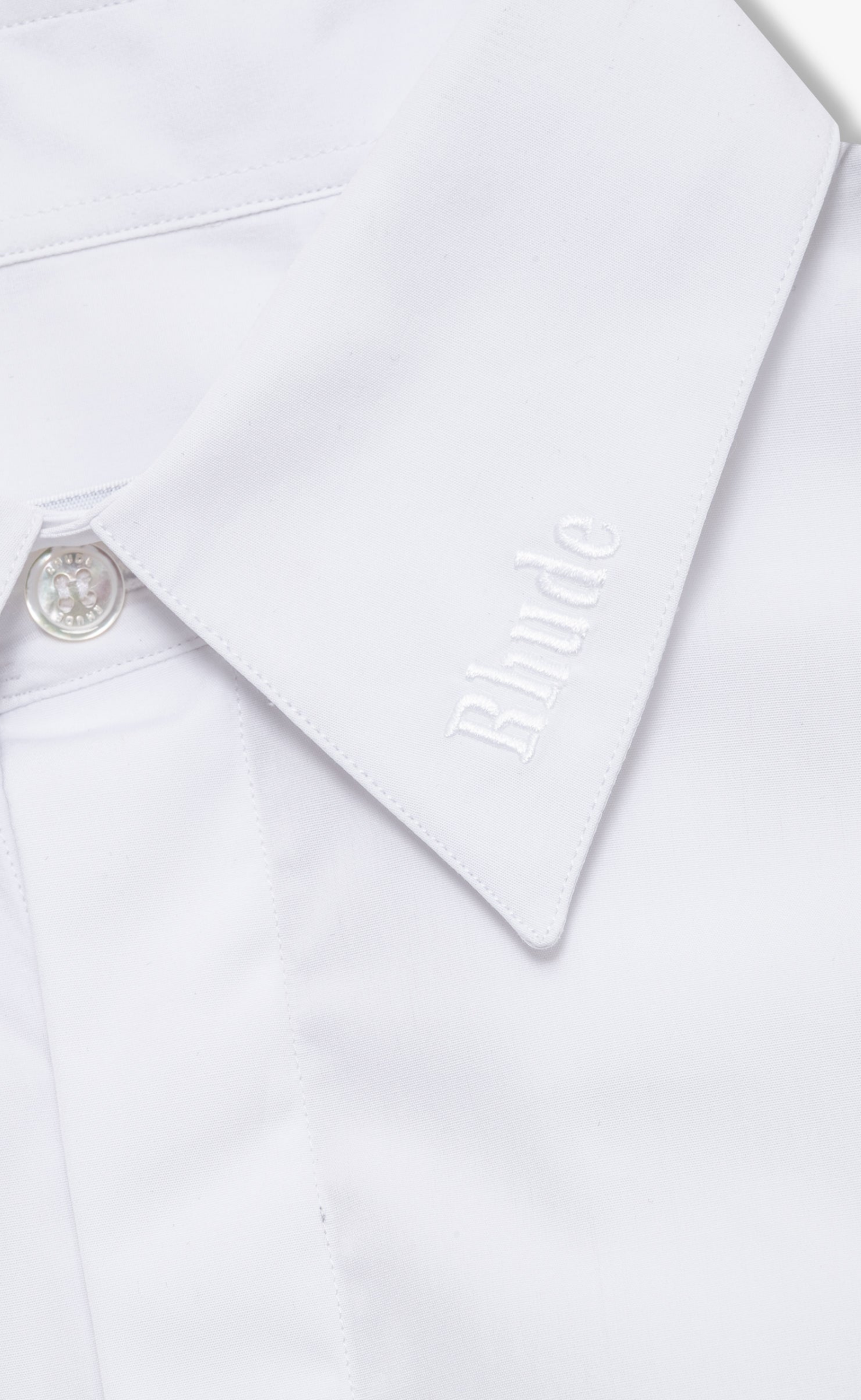 PAPILLON POPLIN WHITE SHIRT