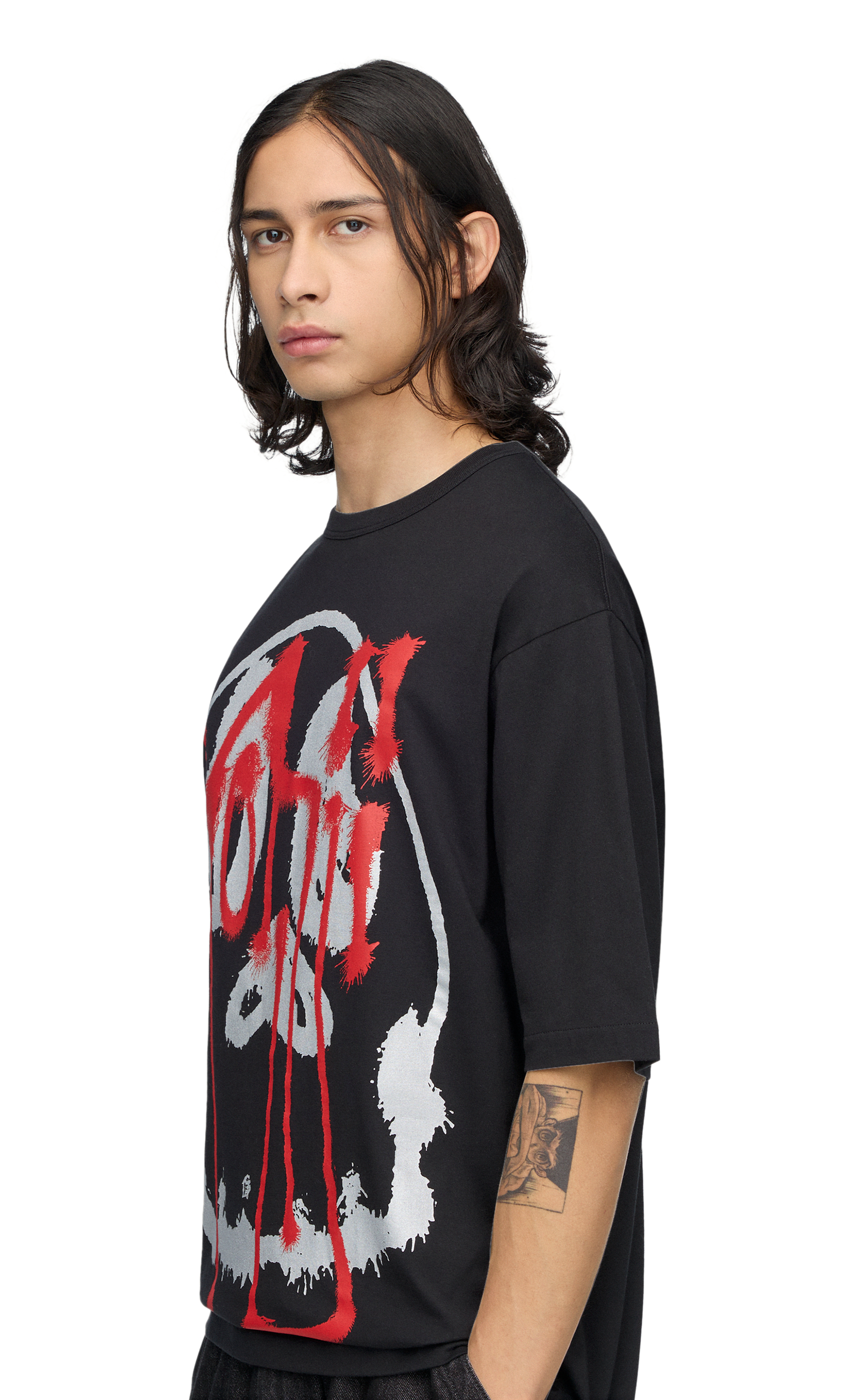 Y-3 CHITO GRAPHIC BLACK T-SHIRT