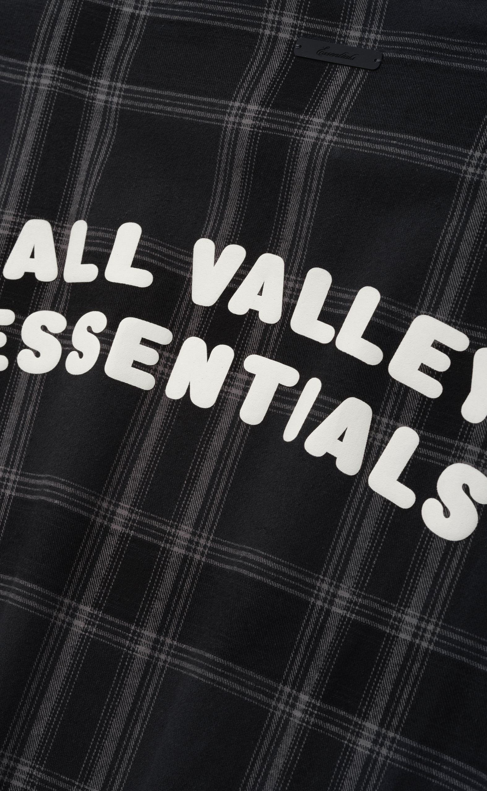 BUTTON UP VINTAGE BLACK SHIRT