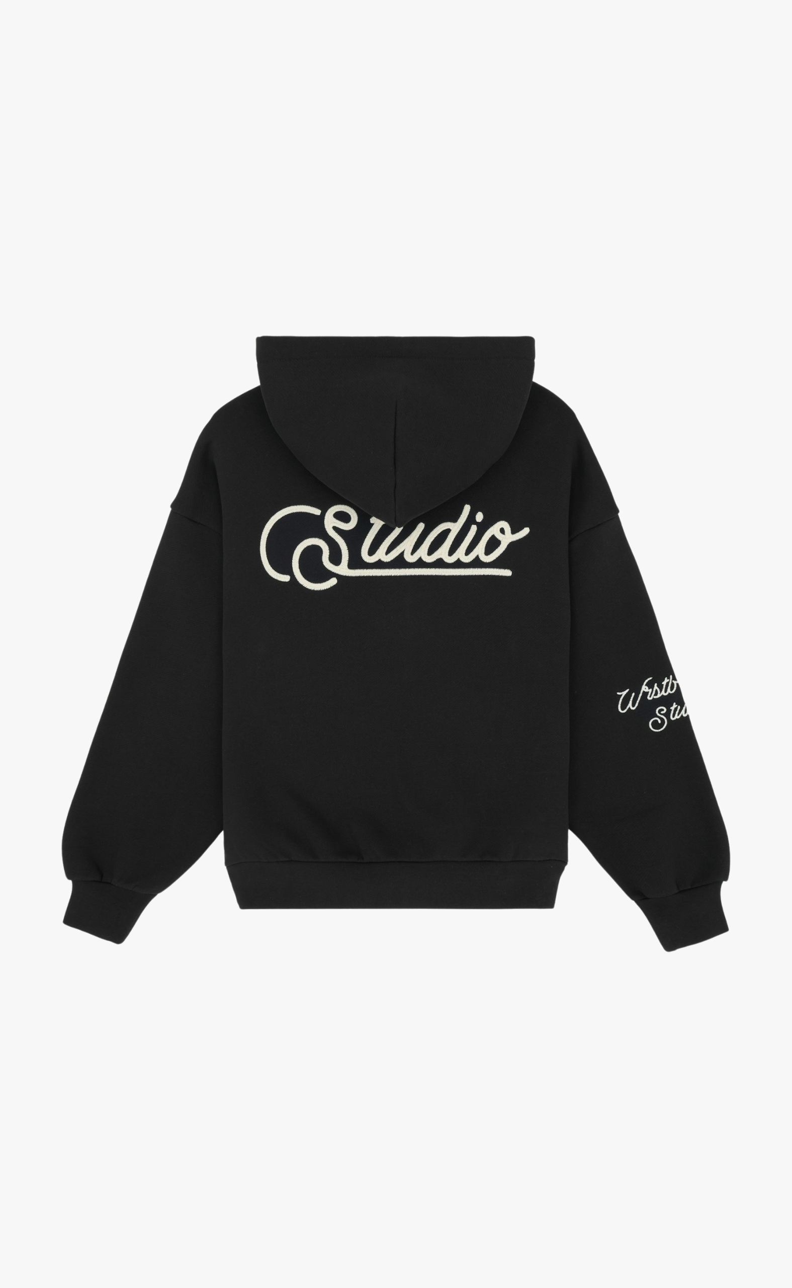 GUSTAF JET BLACK HOODIE