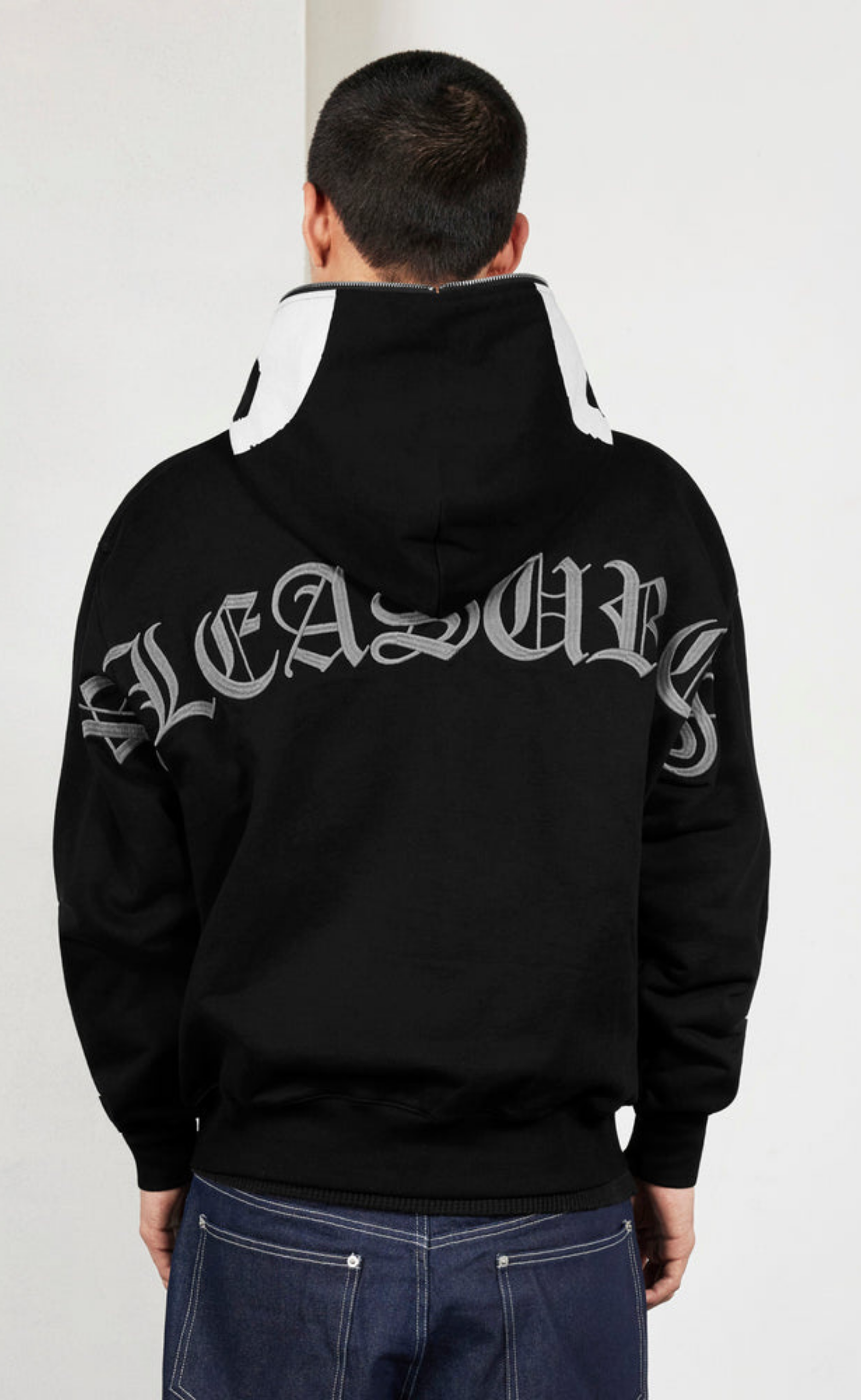 BALACLAVA ZIP BLACK HOODIE