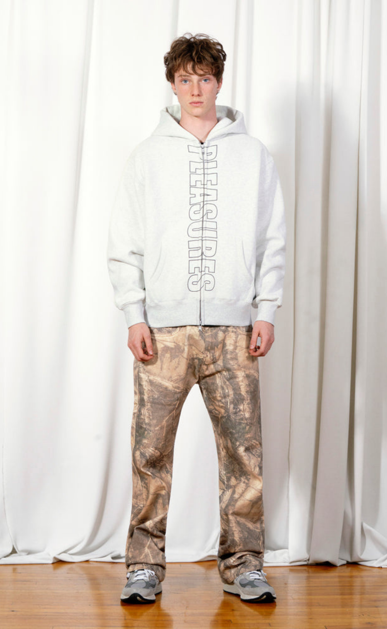 IMPACT OATMEAL ZIP HOODIE