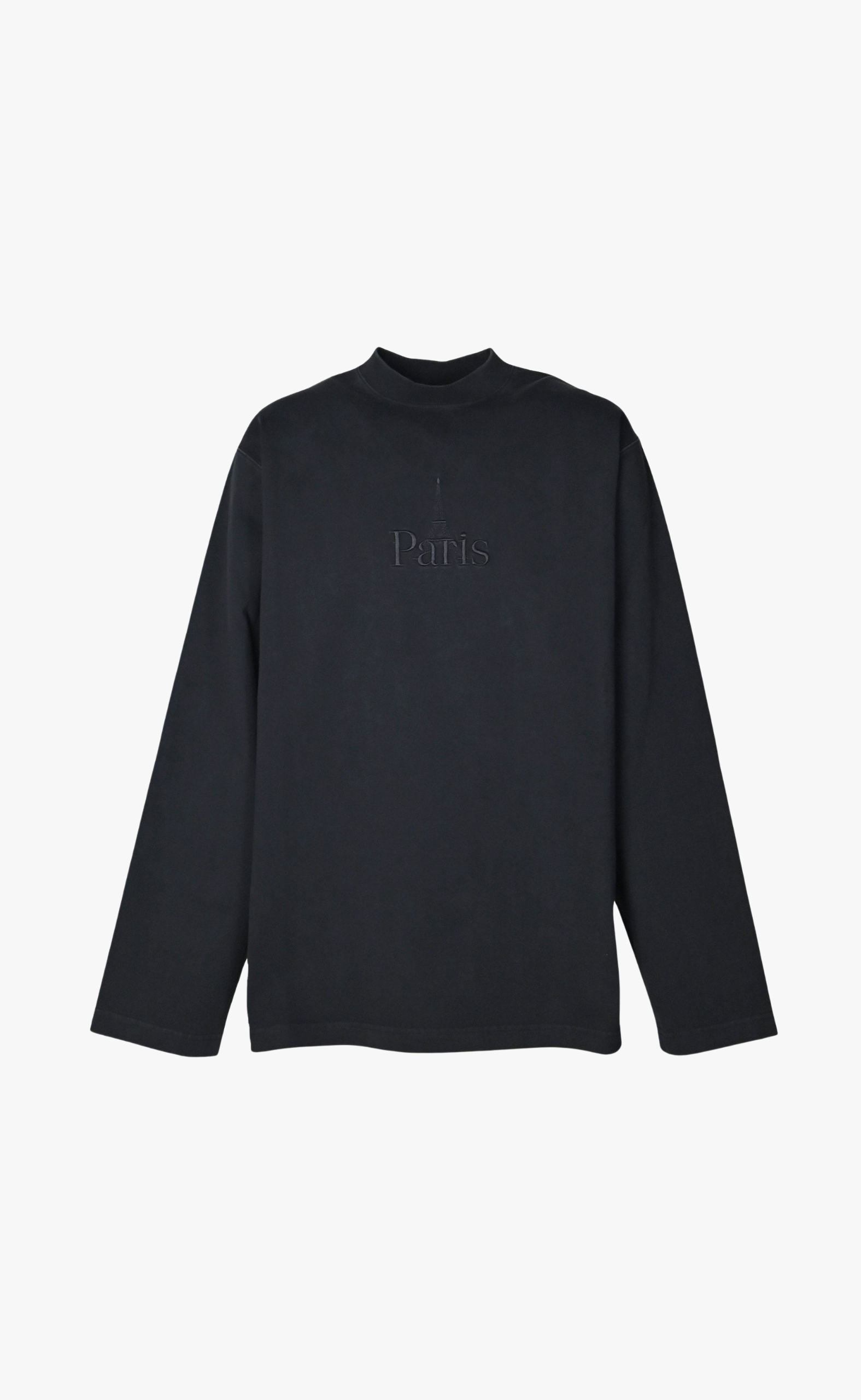 PARIS BLACK LONGSLEEVE