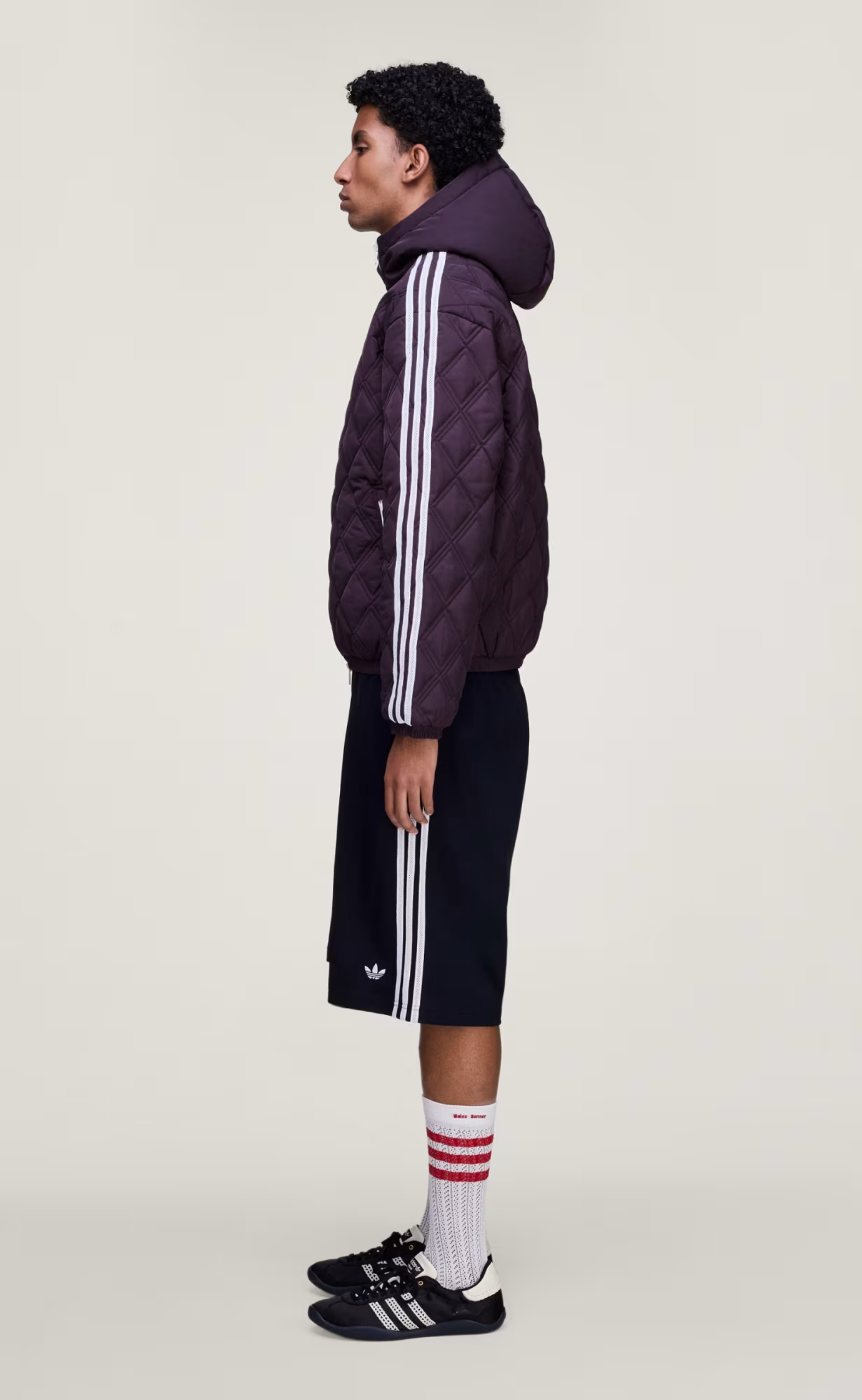 WB QUILTED SHADOW MAROON